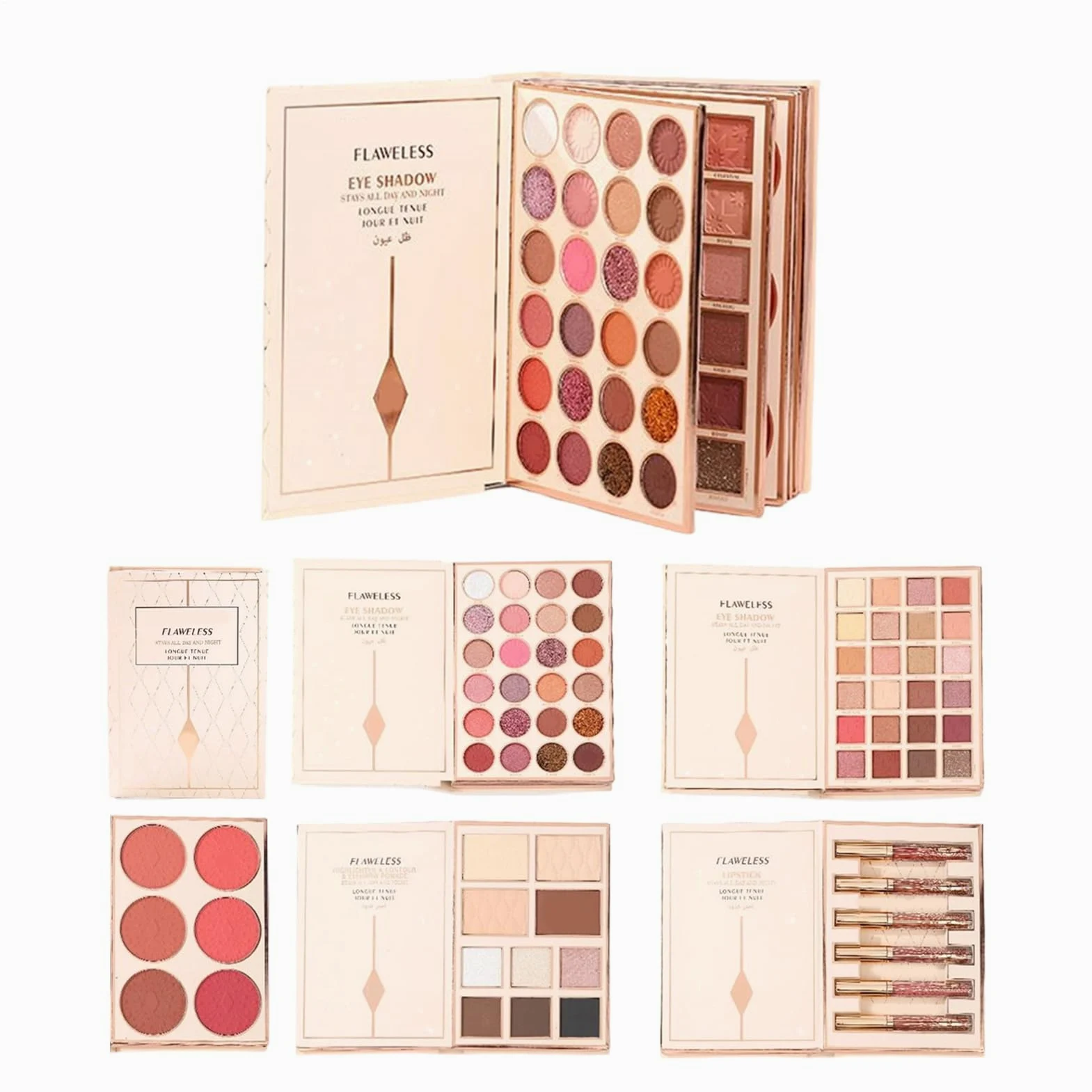 Di Ombretti Per Gli Occhi 48 Colori Impermeabile Per Bronzer | Palette Per Ombretti A Forma Di Libro Ideale Per Donne E Ragazze Per Halloween Uso Quotidiano Feste E Viaggio