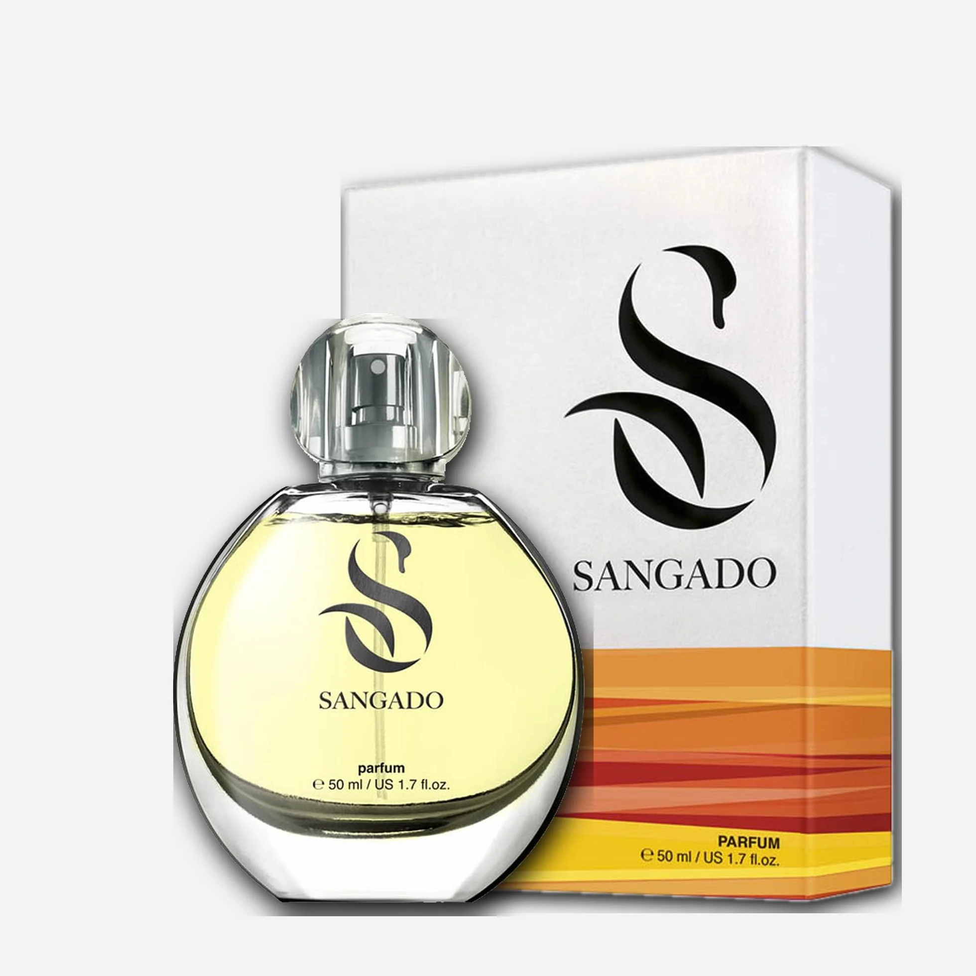 SANGADO Gelsomino Profumo Per Donne, Lunga Durata 8-10 Ore, Fragranza Lussuosa, Floreale, Preziose Essenze Francesi, Extra-concentrato (parfum), Un Grande Regalo Per Donne, 50 ml