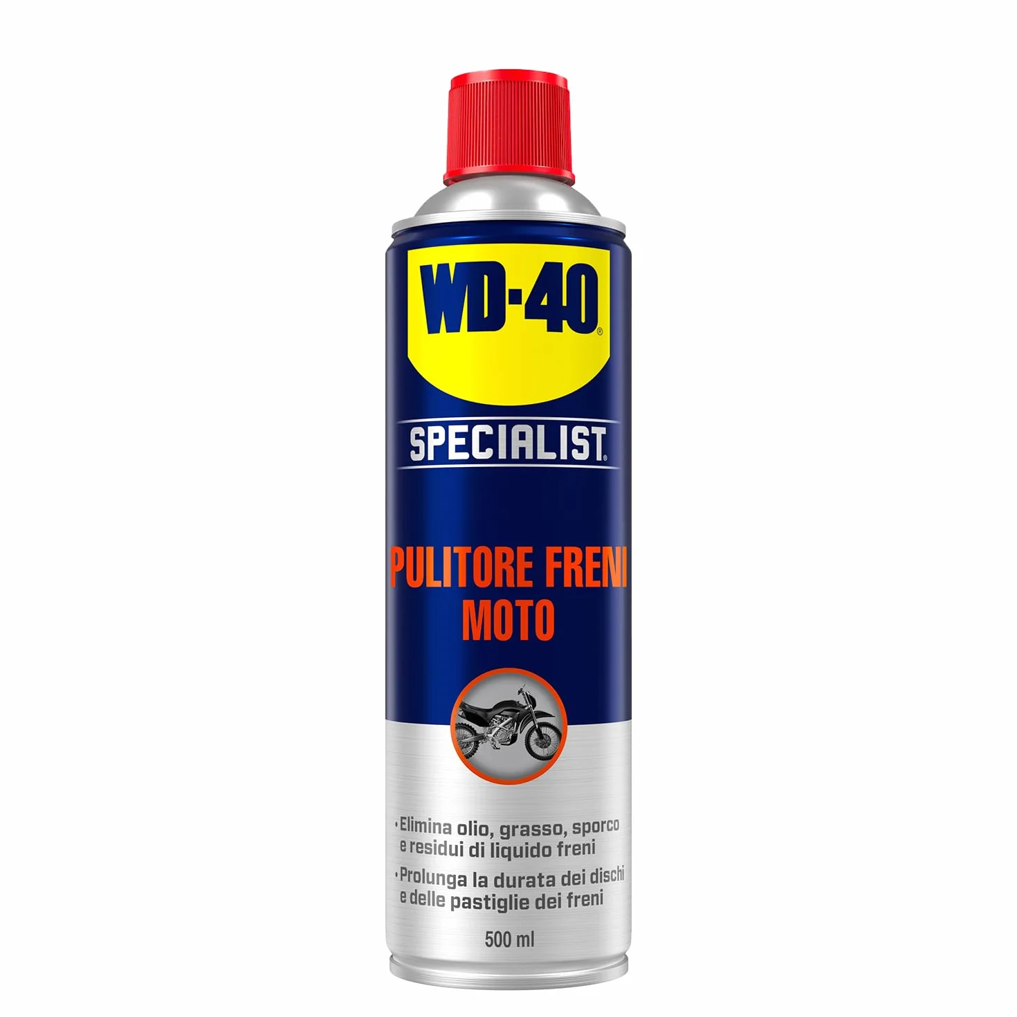 WD-40 Specialist Pulitore Freni Moto Spray 500ml