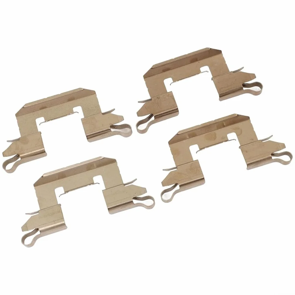 Kit di montaggio pastiglie freno anteriore con spessori per Ford Fiesta MK7 (2008-2017) BPF1772A Sostituzione diretta Set molle pinza