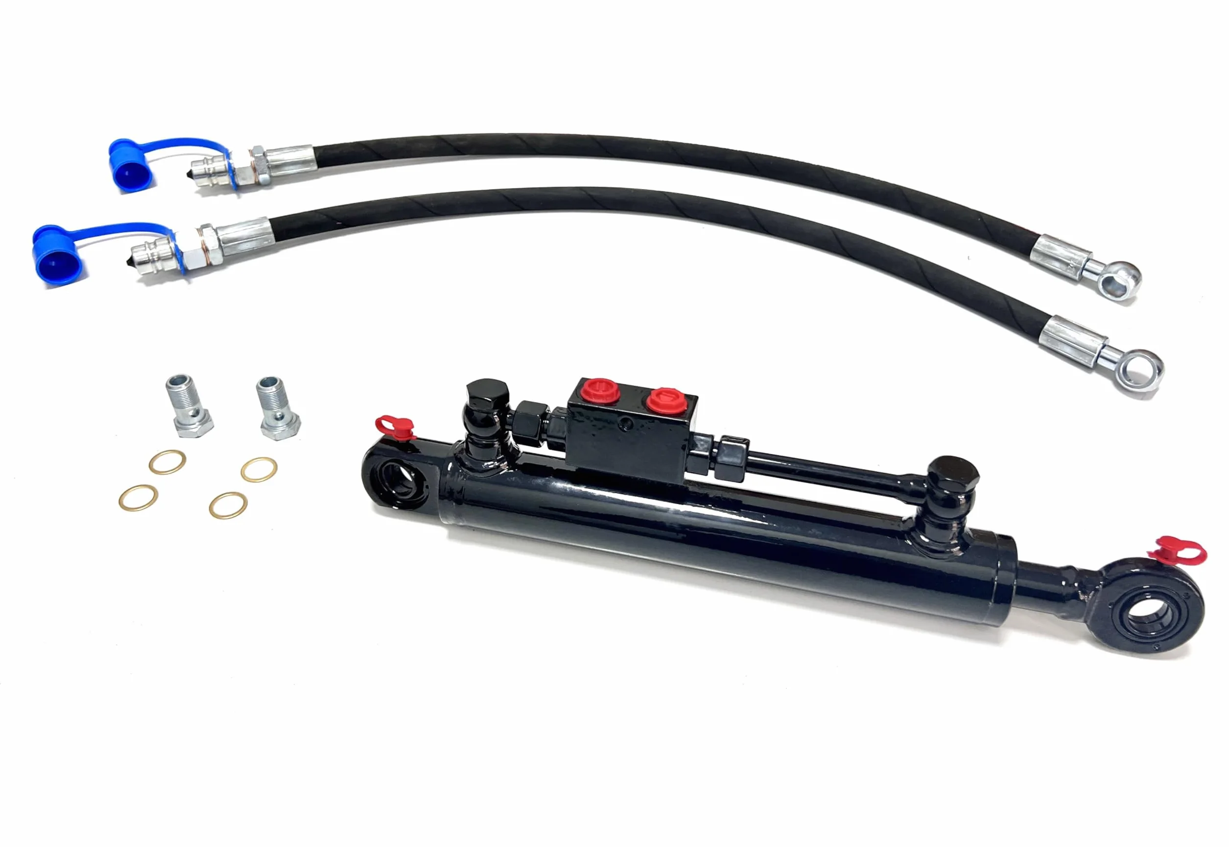 TERZO PUNTO IDRAULICO Cat 1 410-610mm Z VALVOLA I TUBI