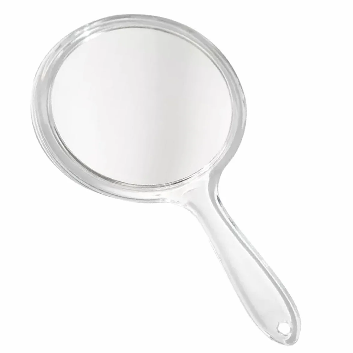 Specchio Portatile Professionale per Salone Parrucchiere Barbiere con Manico 1X/3X - Specchio Trucco Portatile Grande e Comodo - Specchietto Dentista