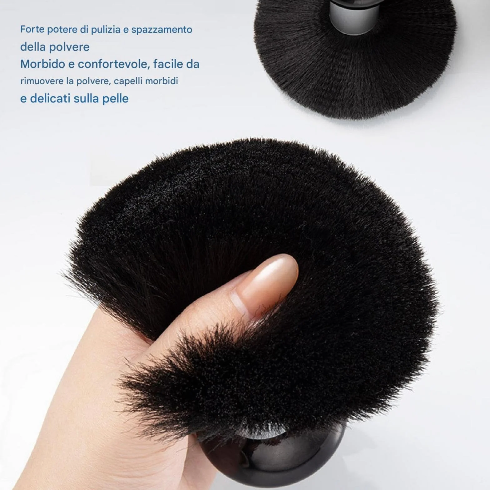BARBER FACE PULIZIONE DI CUSCHIO CAPILE - Duster Del Collo A Pennello Da Barbiere | Duster Collo Che Taglia I Capelli | Pespa Per Il Collo Del Taglio Del Taglio Dei Capelli | Pennello Per La Depilazio