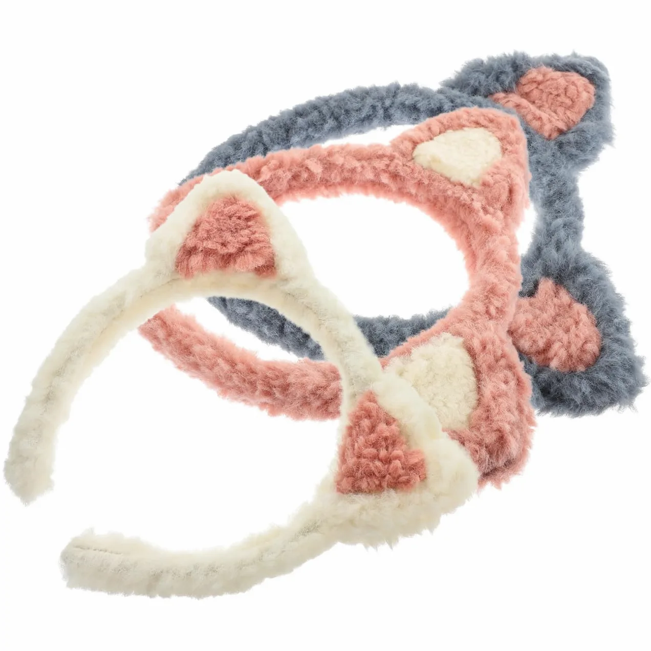 MAGICLULU 12 Pz per graziose fasce coreane cosmetica healthy belt make up cerchietti bambina fasce per il lavaggio del viso per le donne da donna trucco