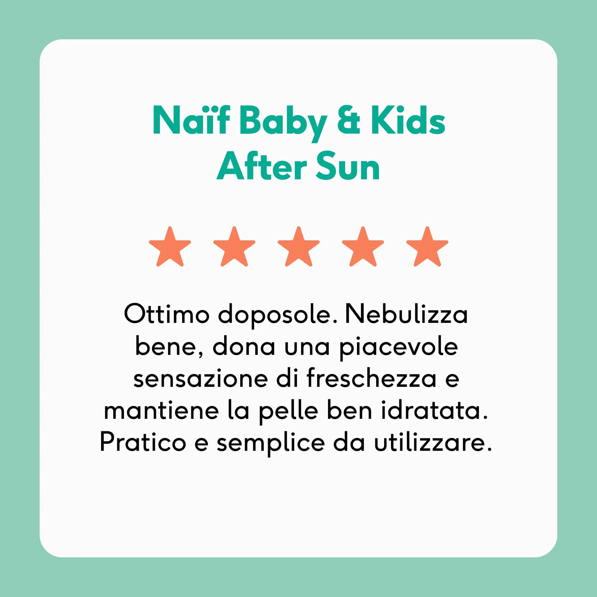 Naïf – Spray Doposole Rinfrescante per Neonati e Bambini – 0% Profumo – Lenisce e Idrata – Senza Microplastiche, Oli Minerali e Siliconi – Vegano – 175 ml