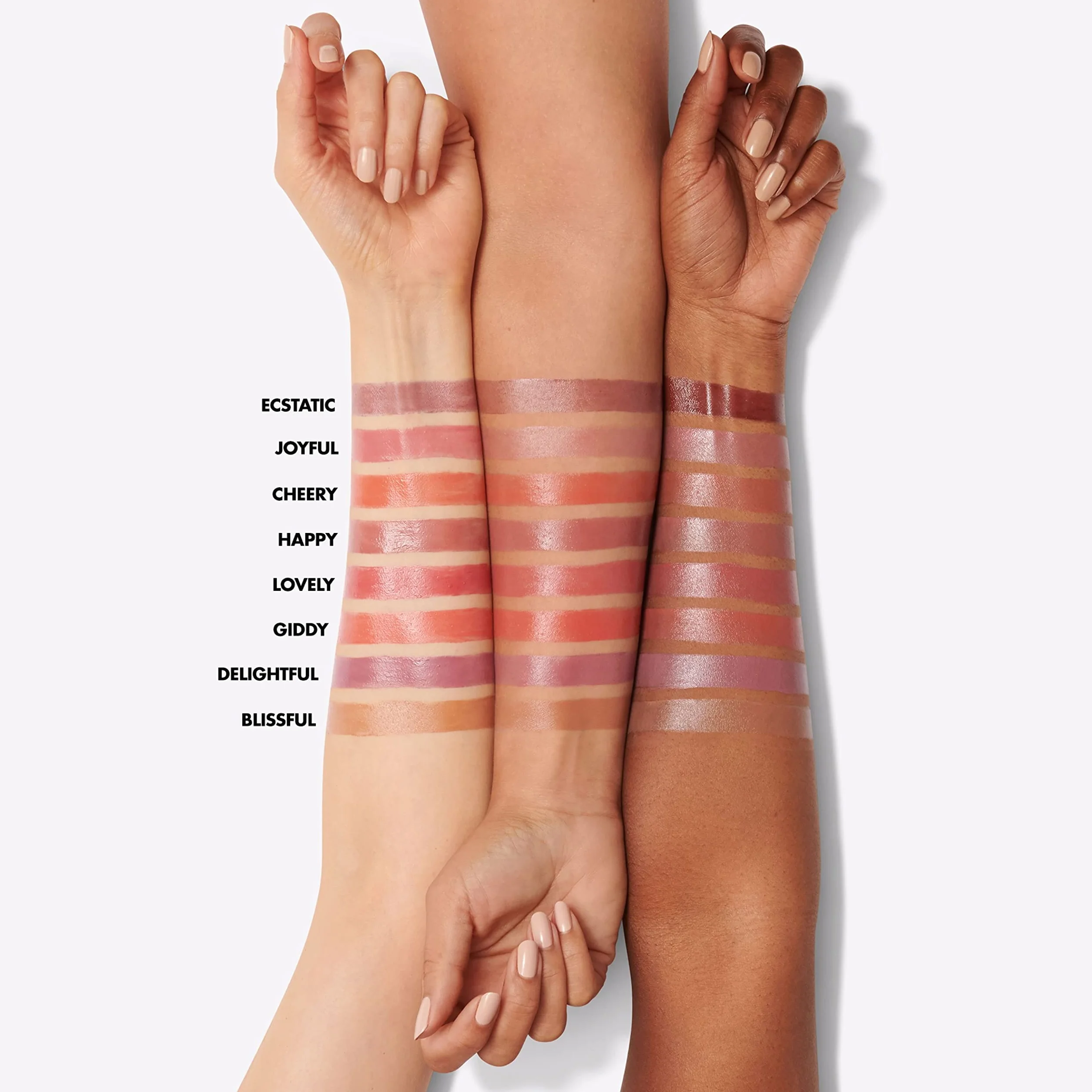 e.l.f. Hydrating Core Lip Shine, balsamo labbra rivitalizzante e nutriente, burrocacao trasparente, Ecstatic, 2,5 g (0,09 oz)
