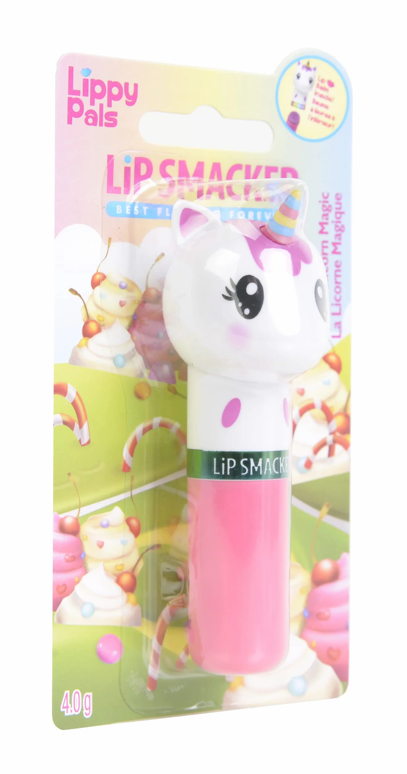 Lip Smacker - Lippy Pals Collection - Burrocacao Unicorn per Bambini - Gusto Magico - Regalo per Bambini - Pezzo Singolo