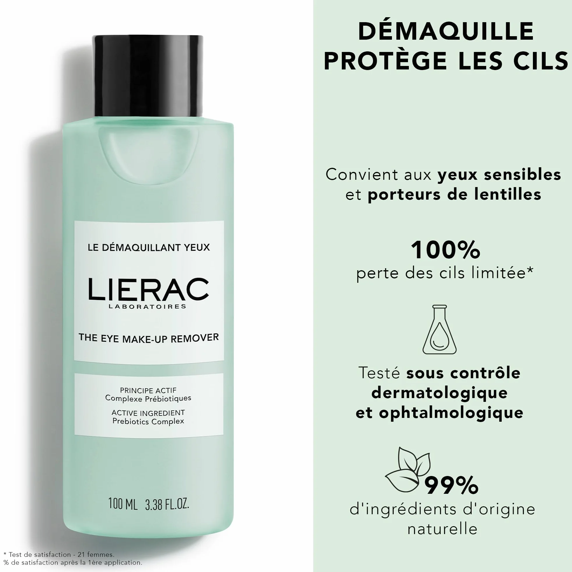 Lierac Struccante Waterproof Bifasico Occhi 100ml
