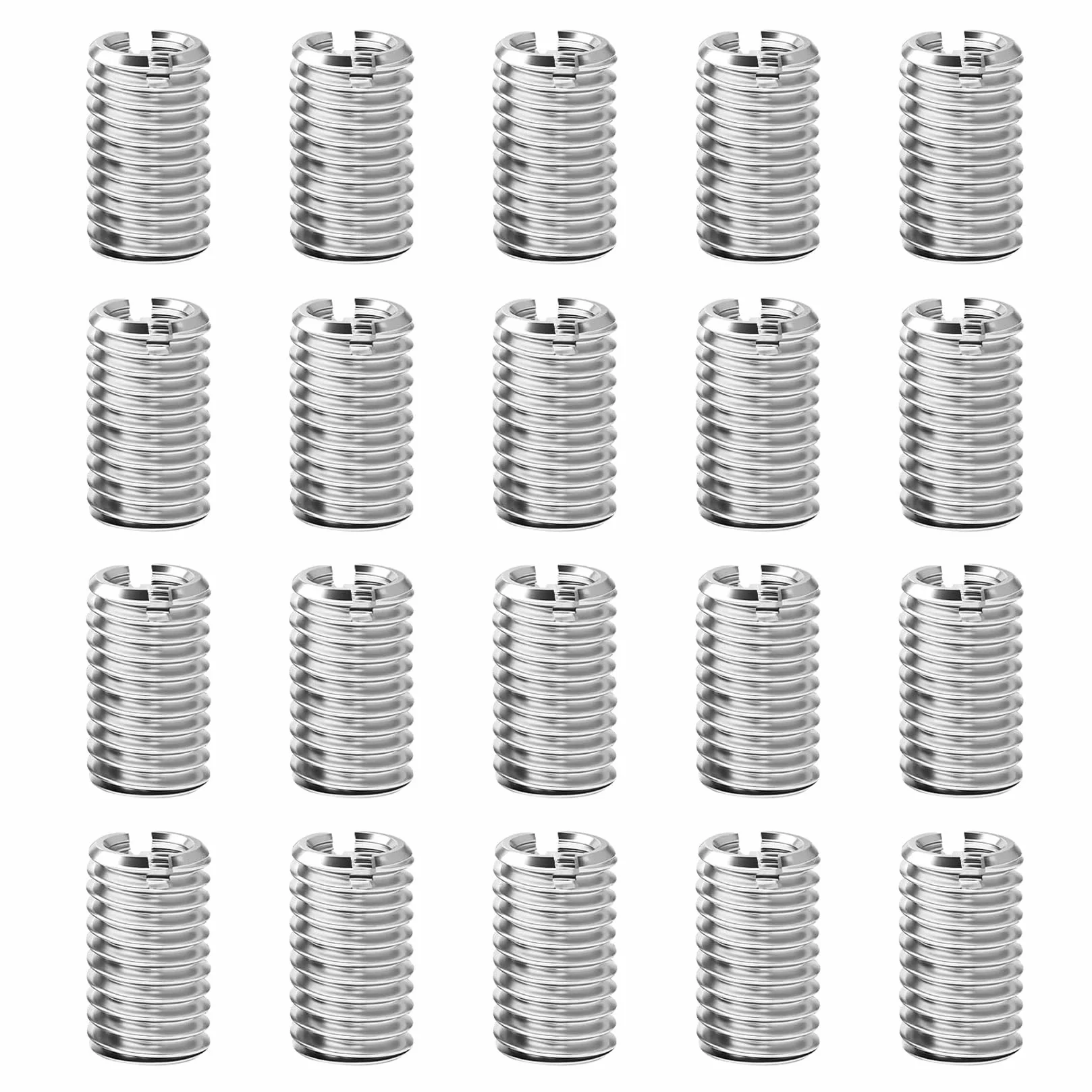 Boccole Filettate in Acciaio Inox M10 a M8 Inserti Filettati per Riparazione Filettature