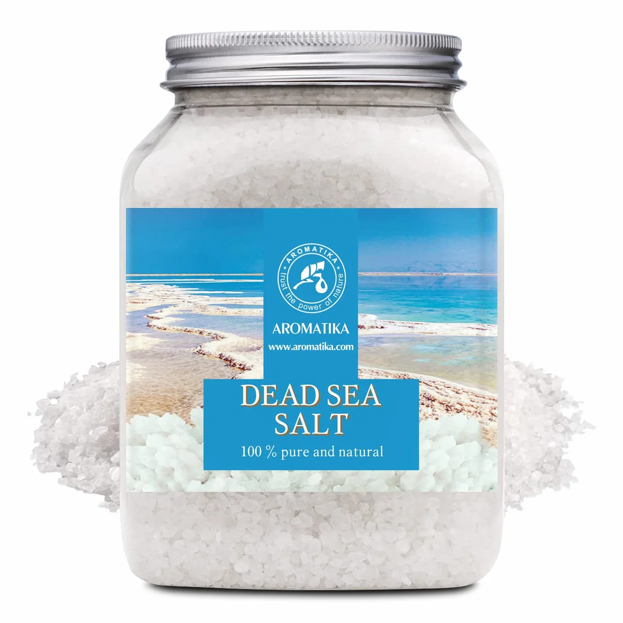Sale del Mar Morto 1000g - Naturale e Puro al 100% - Sali del Mar Morto 1Kg - Meglio per il Buon Sonno - Antistress - Bagno - Bellezza - Rilassante - Sali da Bagno