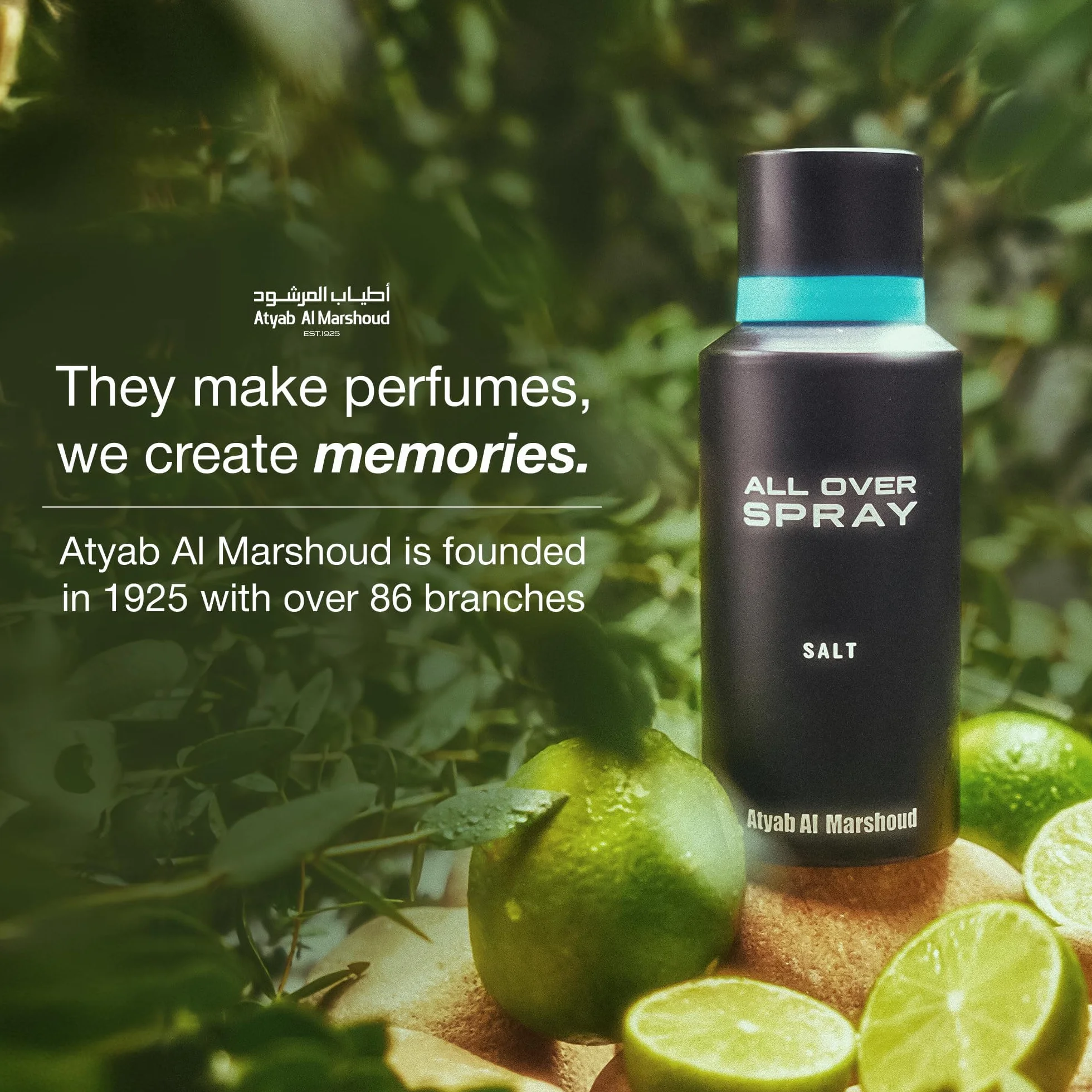 Atyab Al Marshoud Salt All Over Spray 125ml