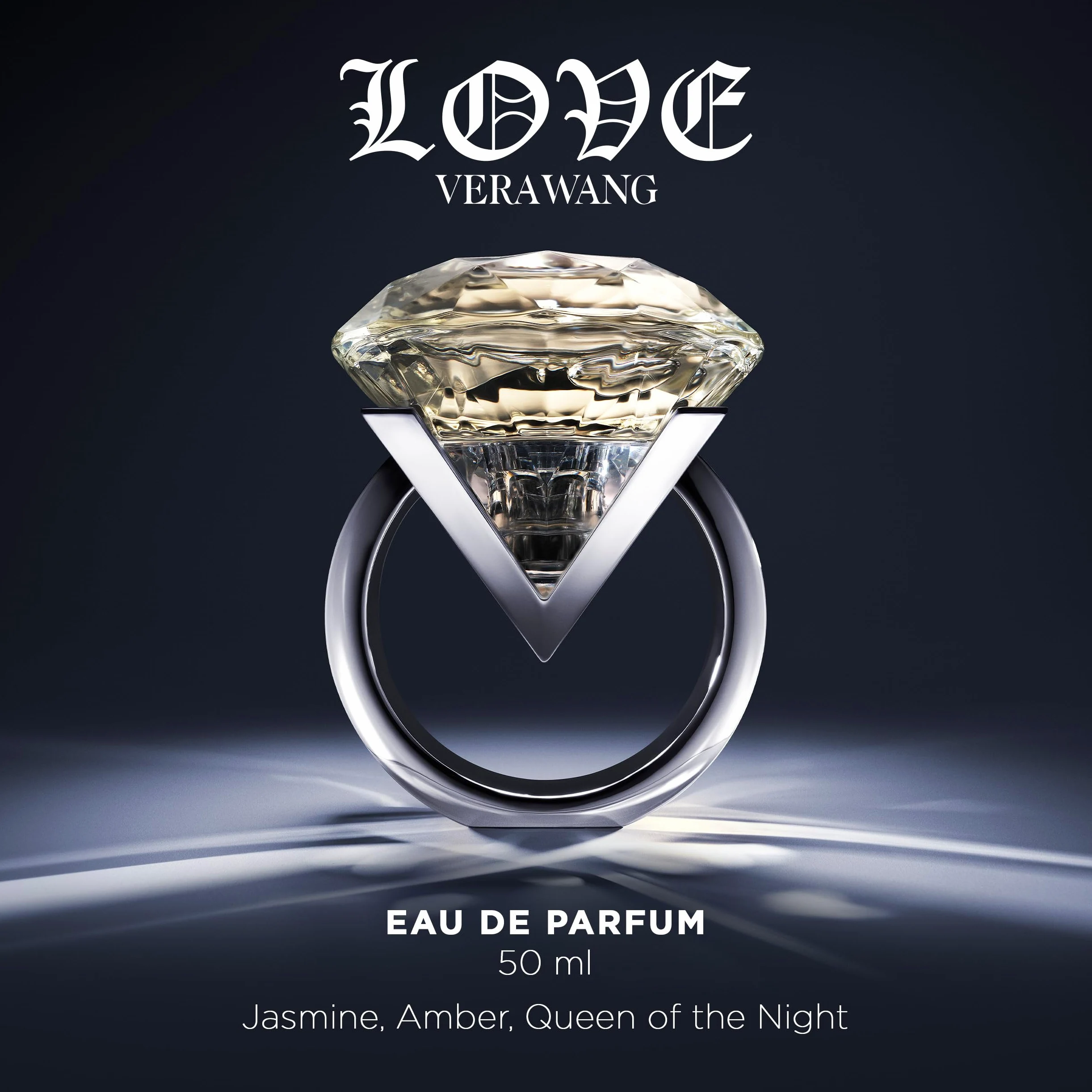 Vera Wang Love Eau de Parfum da Donna | Profumo femminile ambrato floreale con note di mandarino, gelsomino sambac e tuberosa, sensuale, dura tutto il giorno.