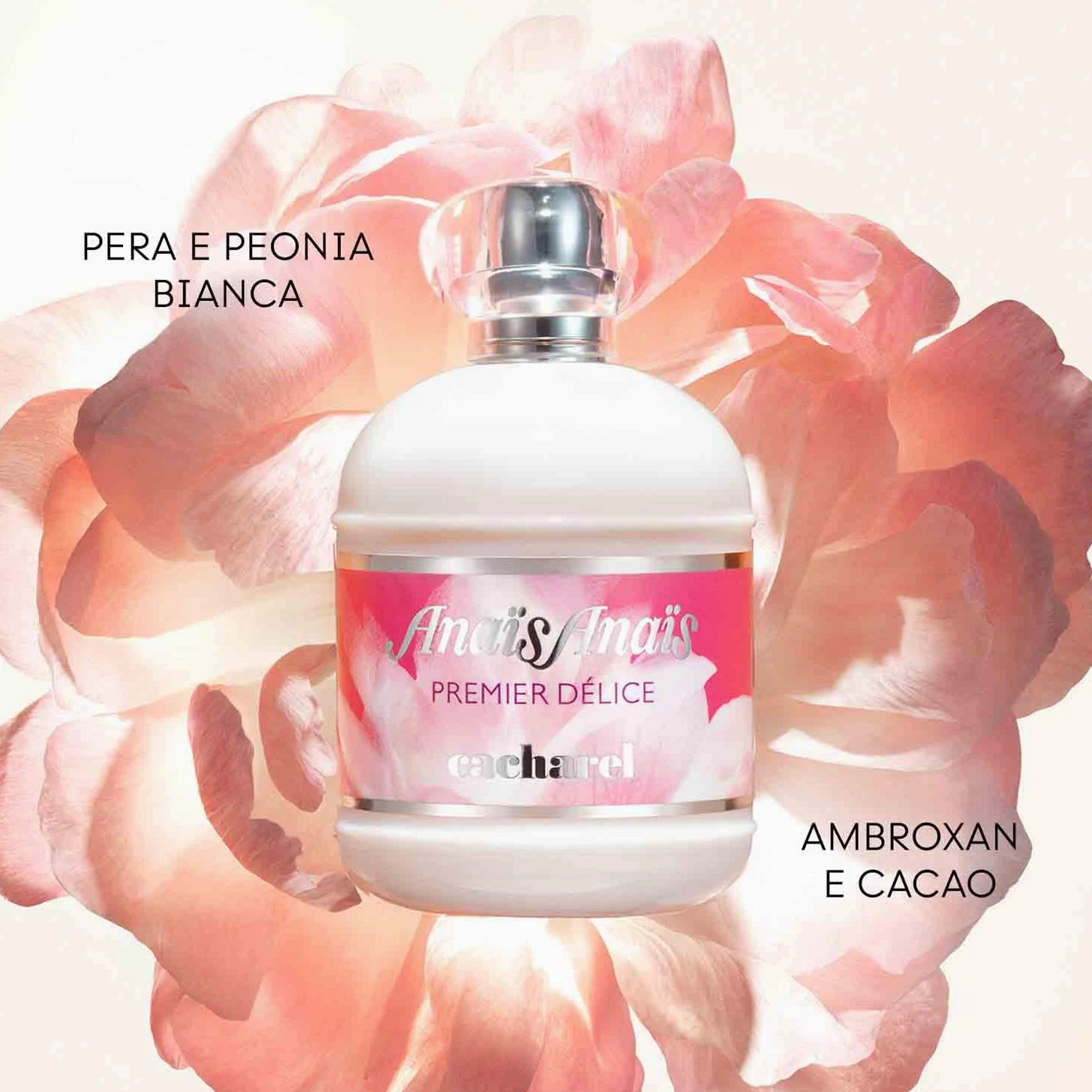 Cacharel Anaïs Anaïs Premier Délice EDT, profumo donna fresco, 50ml