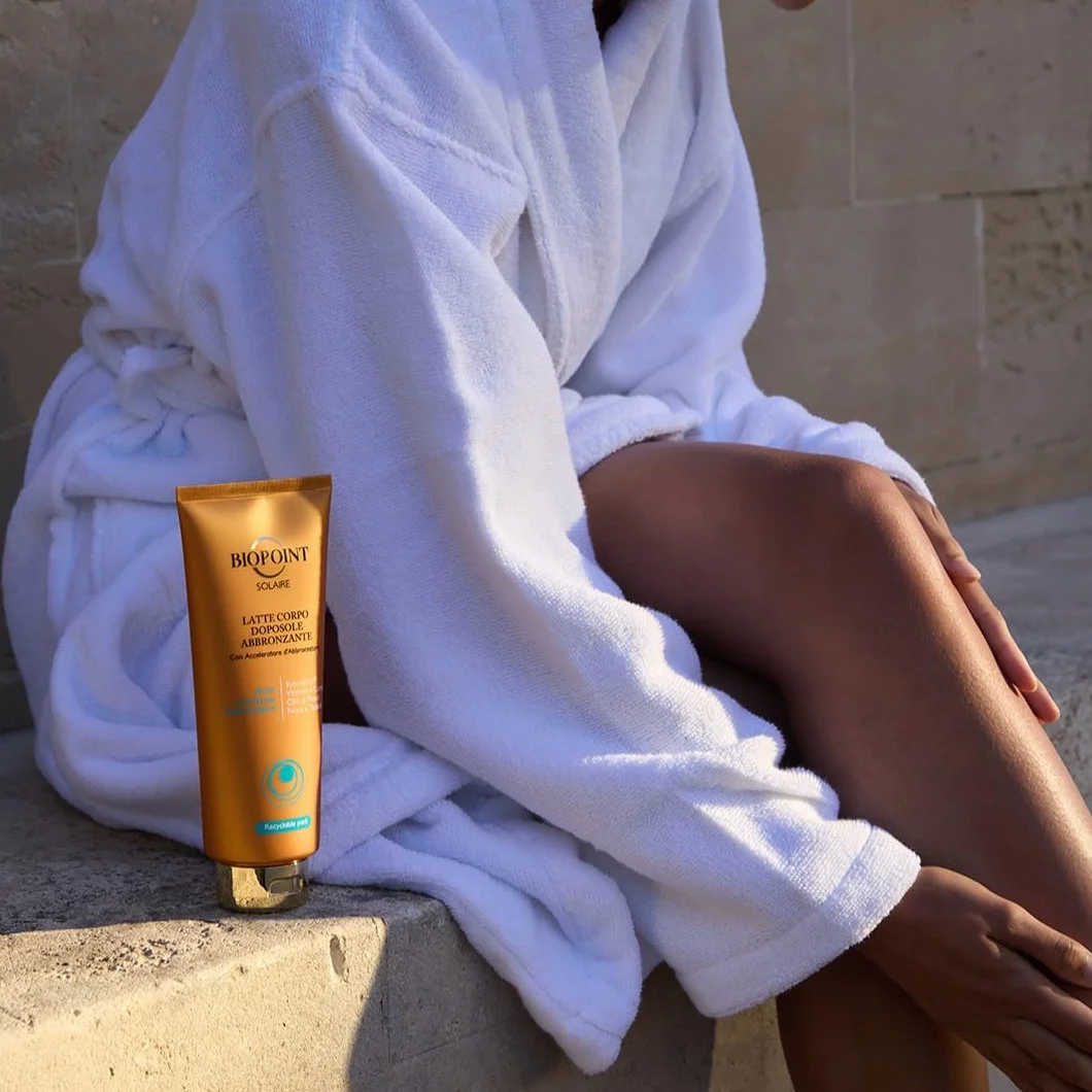 Biopoint Solaire Latte Doposole Corpo Sublimante 400 ml Abbronzatura Lenitiva Idratante