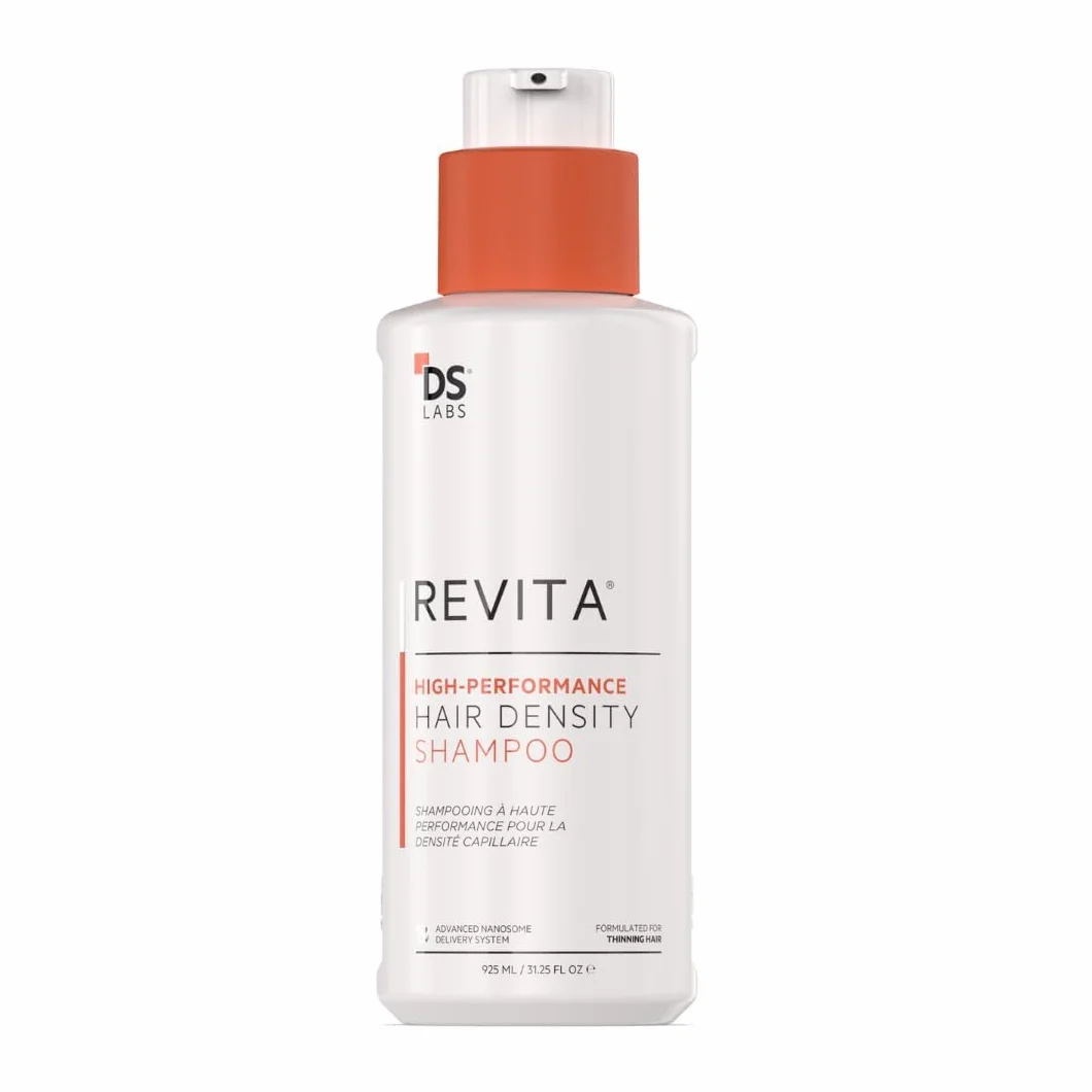 DS Labs Revita Shampoo – Shampoo ad alte prestazioni per la densità dei capelli, volumizzante e ispessente. Capelli più pieni, dall'aspetto sano, senza solfati e siliconi, per uomini e donne, 925 mL