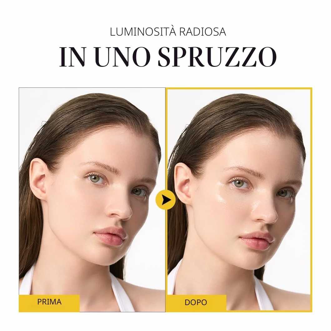 d'Alba Siero First Spray Serum al Tartufo Bianco Italiano, Skincare Cura della Pelle Vegana, Spray Viso Idratante e Illuminante per la Pelle Luminosa, Cura Coreana Completa Tutto in uno (100ml)