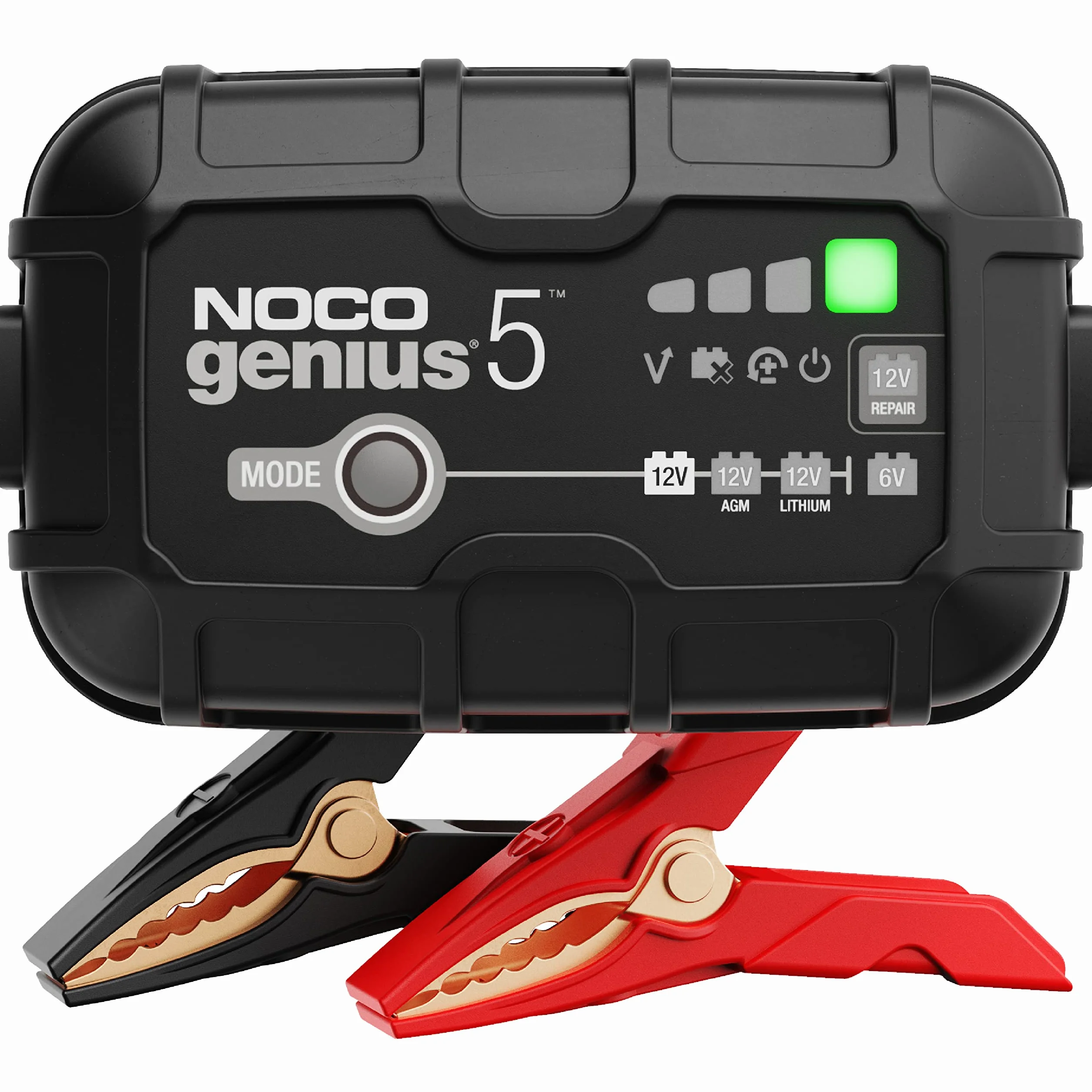 NOCO GENIUS5 Caricabatterie Intelligente 5A 6V/12V Mantenitore di Carica Desolfatatore