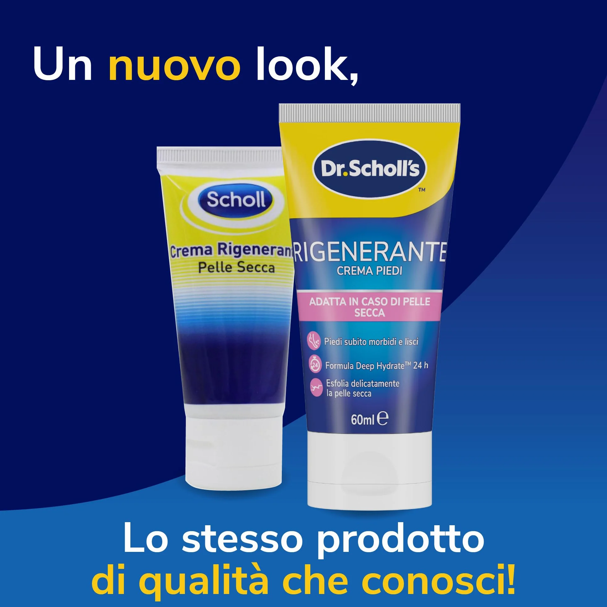 Dr. Scholl's Crema Rigenerante Pelle Secca Piedi 60ml