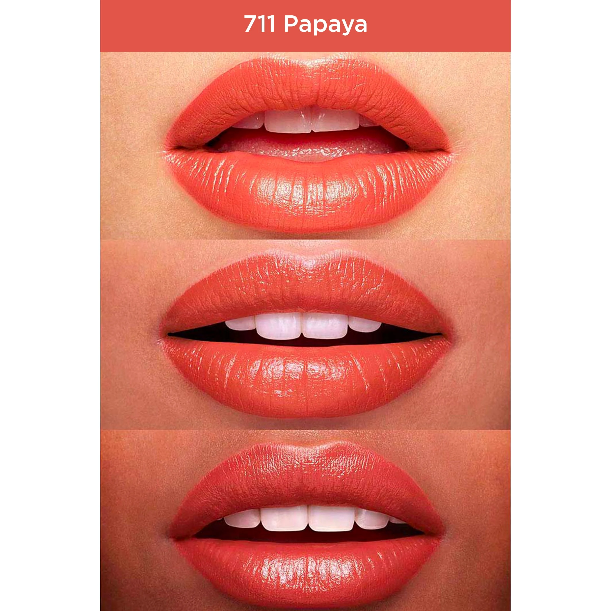 Clarins Joli Rouge 711 Papaya Cura della persona e salute