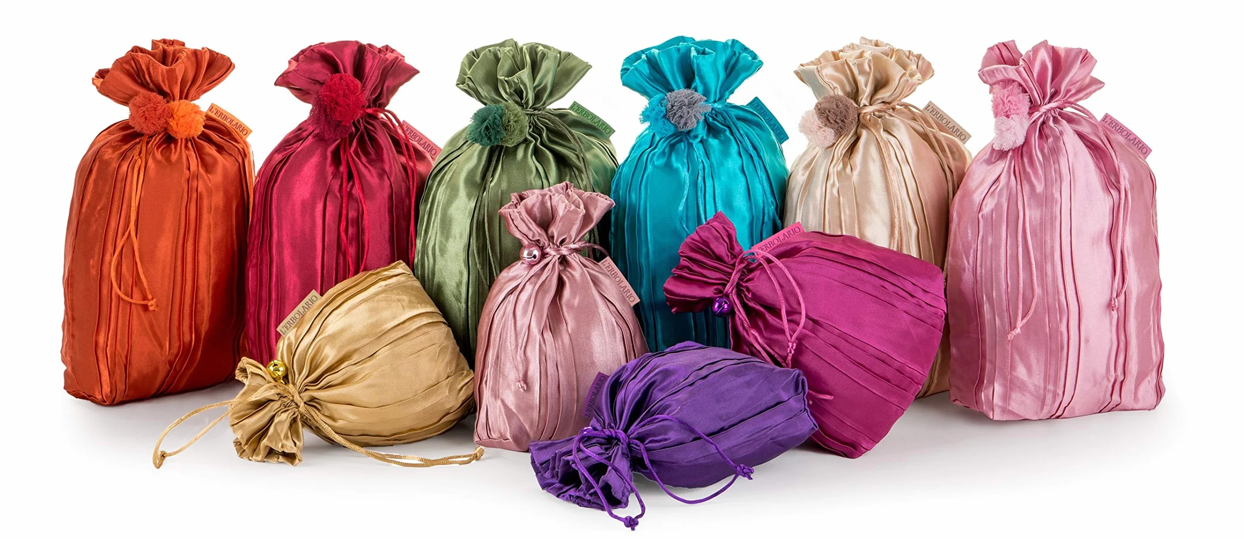 Compatibile con L'Erbolario Confezione regalo Duo Profumo Iris + in OMAGGIO elegante sacchetto in raso.