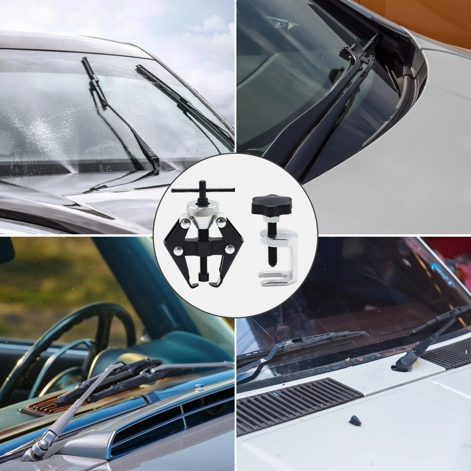 Estrattore Tergicristallo Auto Regolabile Universale 9-30mm 3 Pezzi