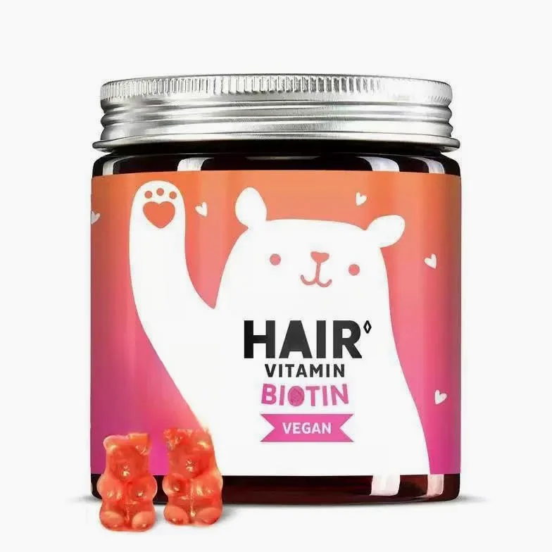 𝐁𝐢𝐨𝐭𝐢𝐧 𝐆𝐮𝐦𝐦𝐢𝐞𝐬 - per capelli, pelle e unghie, per una crescita più rapida dei capelli, unghie più forti e una pelle sana - Vegano