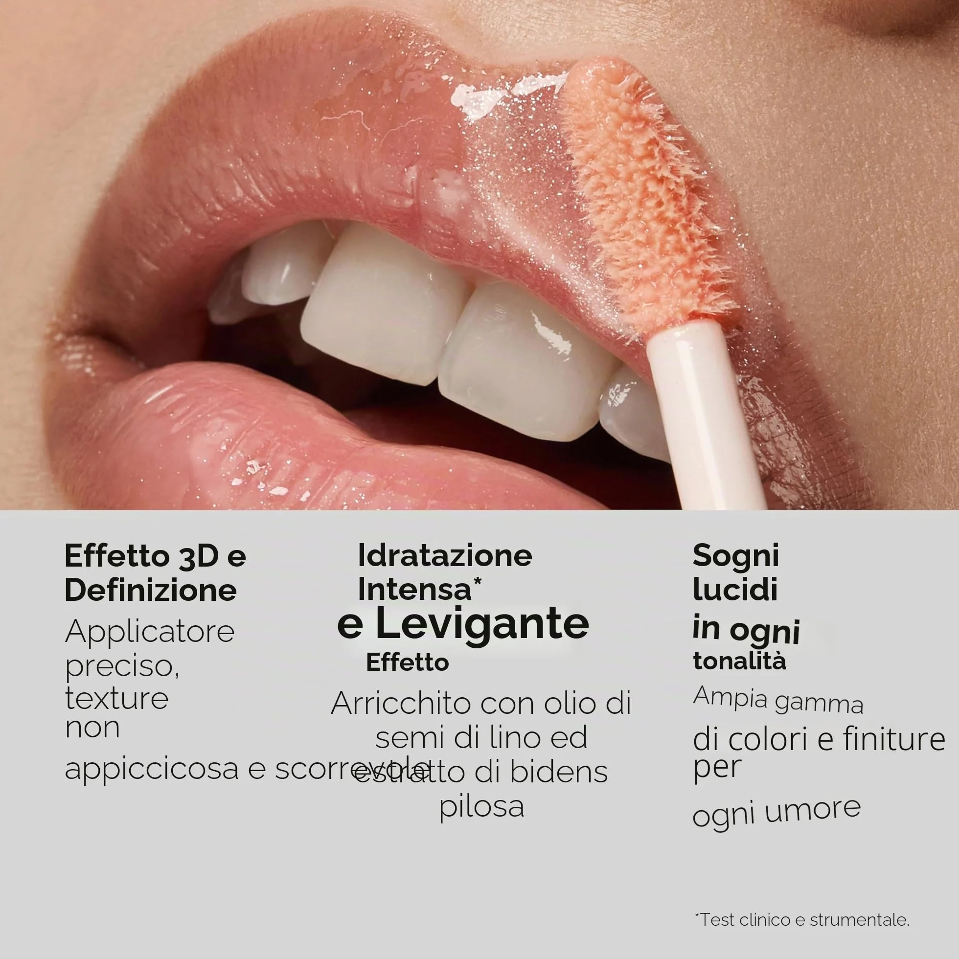 KIKO Milano 3D Hydra Lipgloss 17 | Lucidalabbra Effetto 3D Idratante e Volumizzante, Gloss Labbra Luminoso con Finish Brillante e Comfort Estremo
