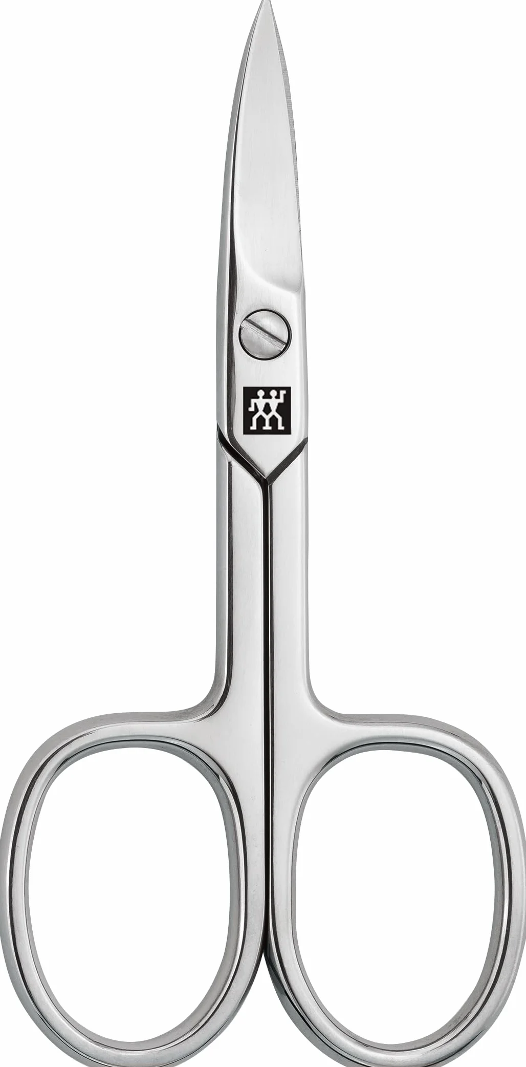 ZWILLING Set manicure 5 pezzi acciaio inox lucido custodia in vera pelle rosso