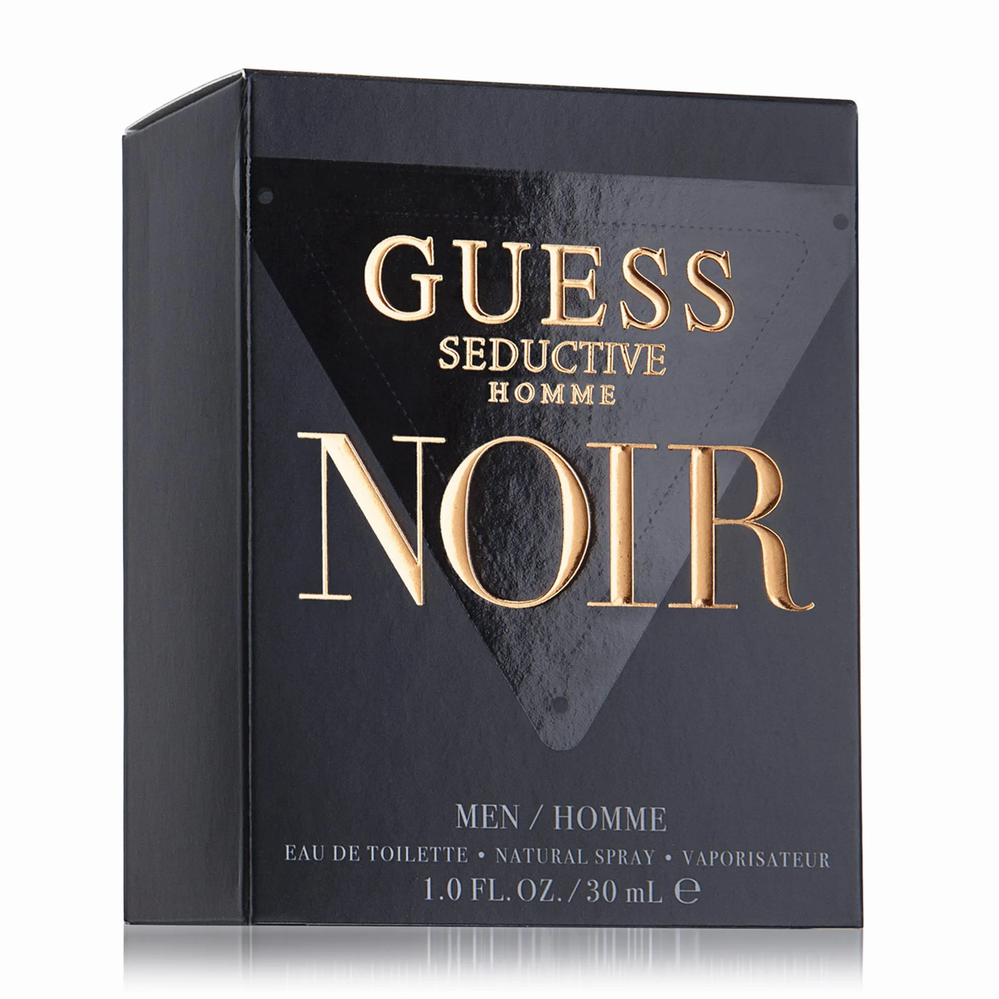GUESS Seductive Noir, Eau de Toilette, Profumo Uomo, Fougère Orientale Speziato, Fragranza Sensuale Persistente, 30ml