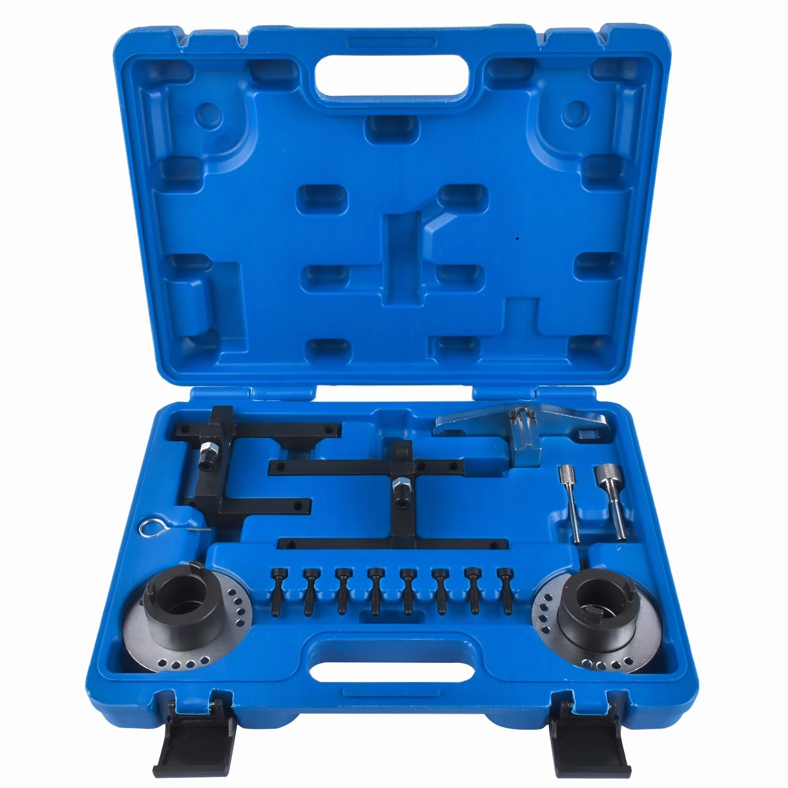 Bisenya Kit Messa in Fase del Motore bloccaggio, Strumenti per allineamento Albero a camme Compatibile con FO-rd Fie-Sta 1.0 ECOBOOST SCTi