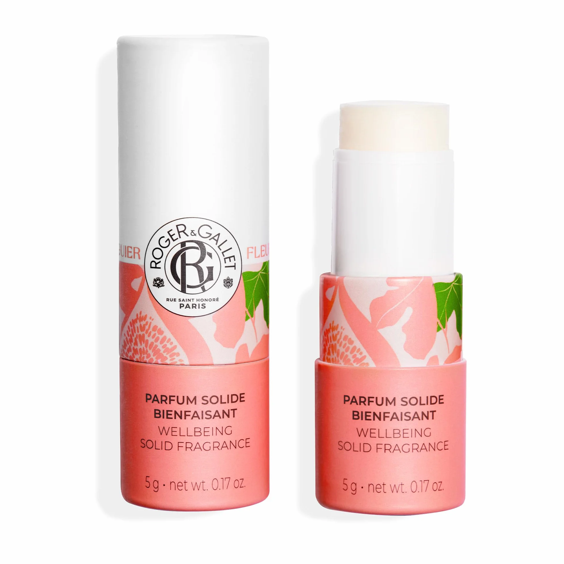 Roger&Gallet - Fleur de Figuier - Profumo Solido di Benessere - Fico, Muschio, Pompelmo - 5g