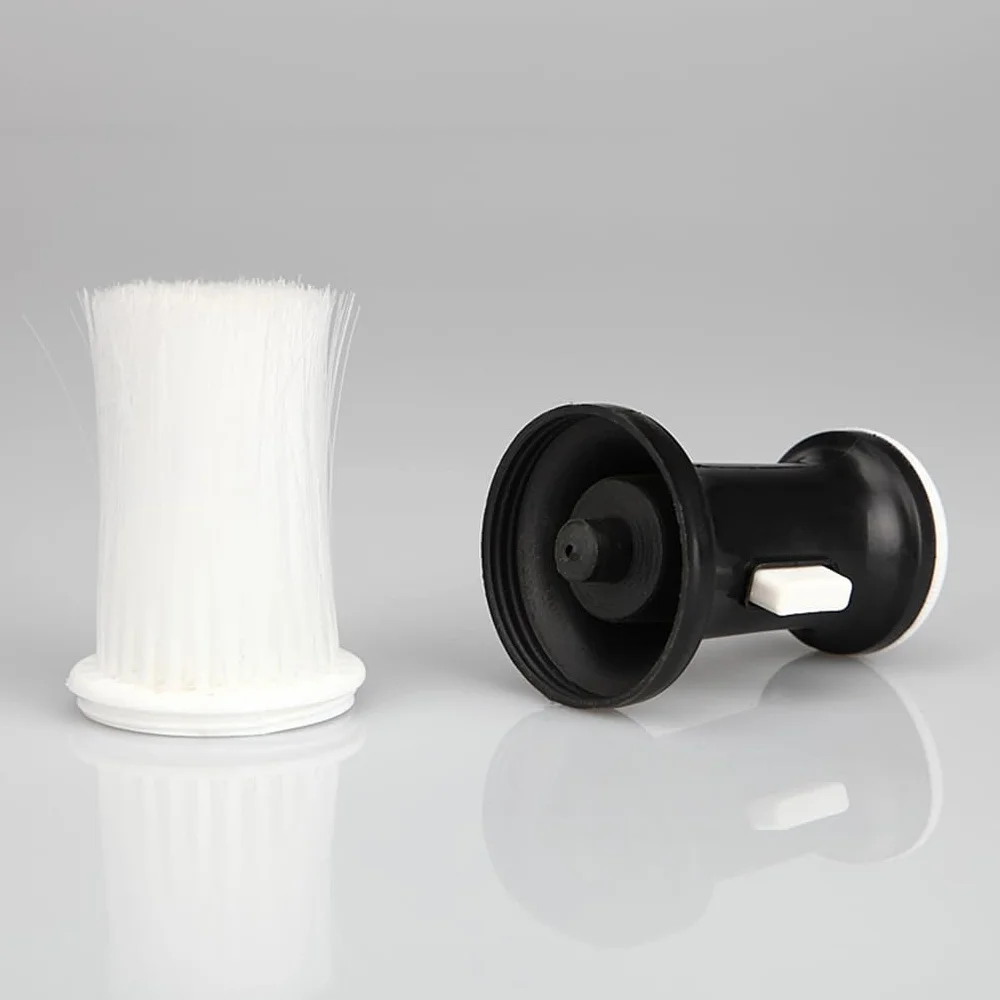 Rimuovi pennello Parrucchiere Spolverino professionale per collo con manico in plastica Usa Strumenti per baffi facciali da barbiere Barbiere