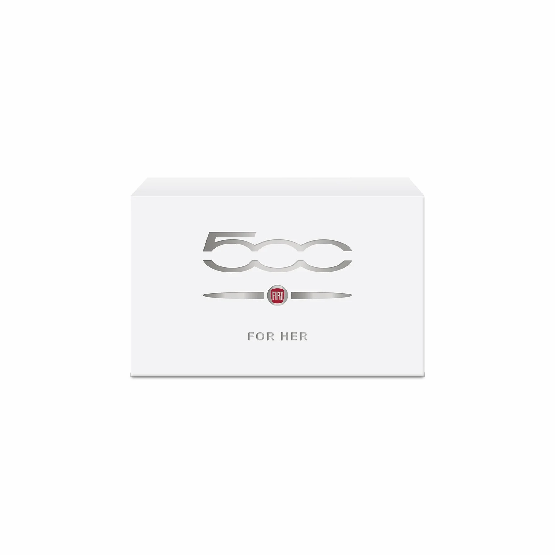 FIAT 500 HER | Confezione Regalo, Profumo Donna da 50ml con Beauty Case, Fragranza Fresca e Delicata