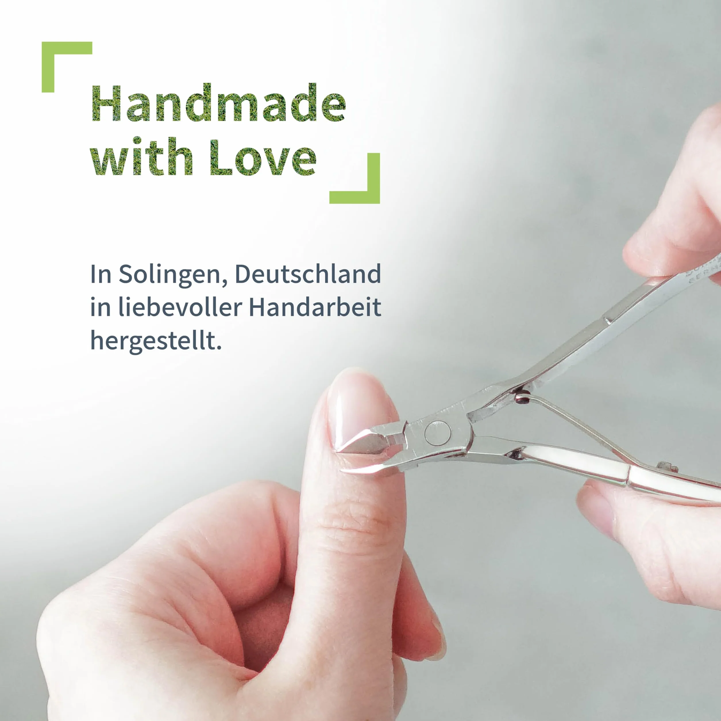 Niyok Solingen - Tagliaunghie fine • Tagliaunghie ad alta precisione per rimuovere le cuticole • Senza nichel • Tagliaunghie con lama affilata • Tagliacuticole • Made in Germany