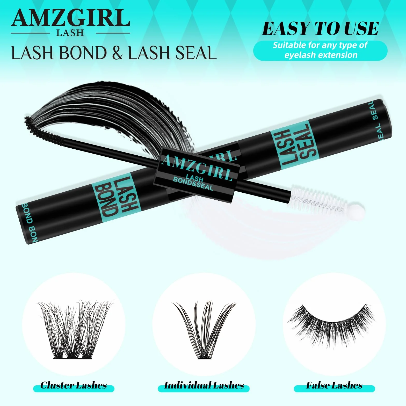 Lash Bond and Seal, colla per extension per ciglia impermeabile 10 ml 2 in 1