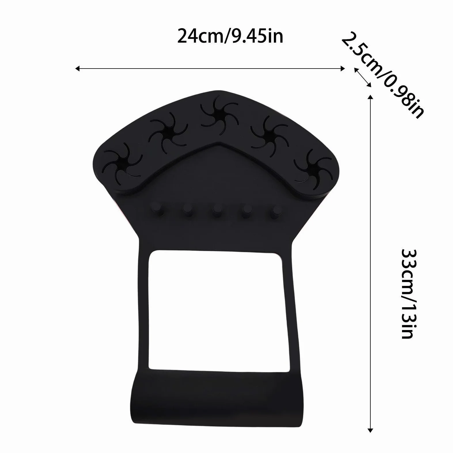 Tappetino Poggiamano In Silicone Tappetino organizzatore manicure | Supporto in silicone per la manicure per Donne, Trucco, Pratica, Pittura, Salone, Festa, Laboratorio