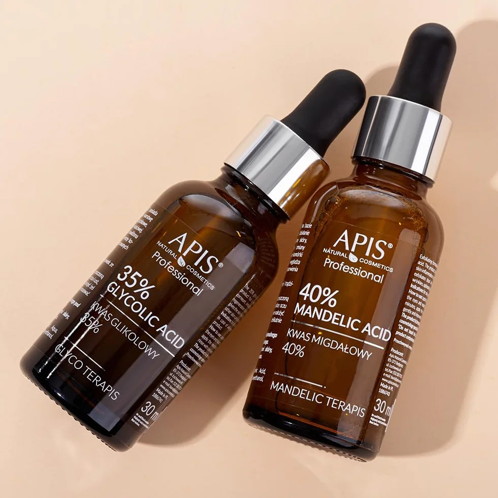 Apis MANDELIC TERAPIS Acido mandelico 40% - 30 ml - Azione antibatterica, esfolia l’epidermide morta, lenisce le infiammazioni della pelle a tendenza acneica, schiarisce le iperpigmentazioni