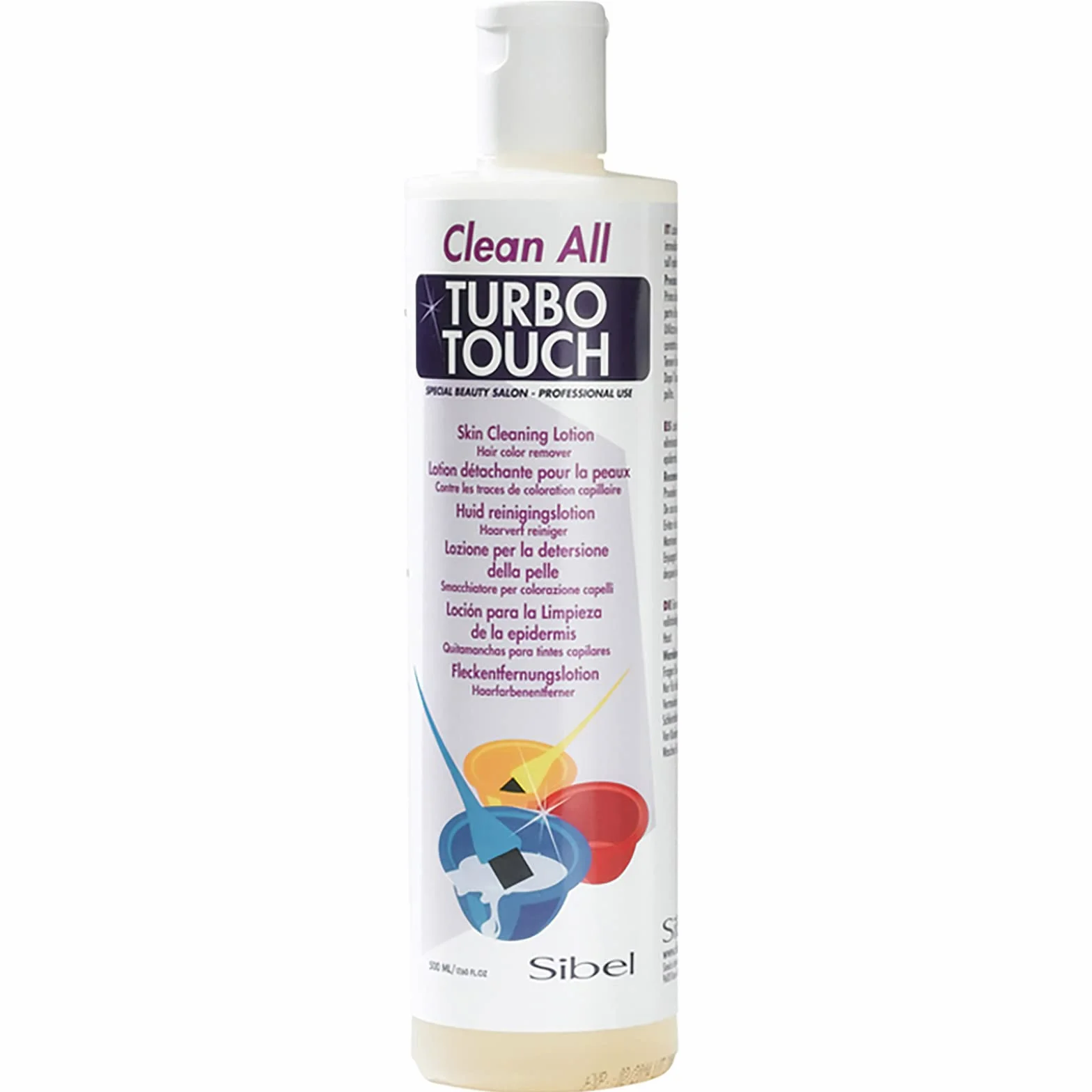 Sibel Turbo Touch Skin Cleaning Lotion 500ml lozione smacchiante cutanea