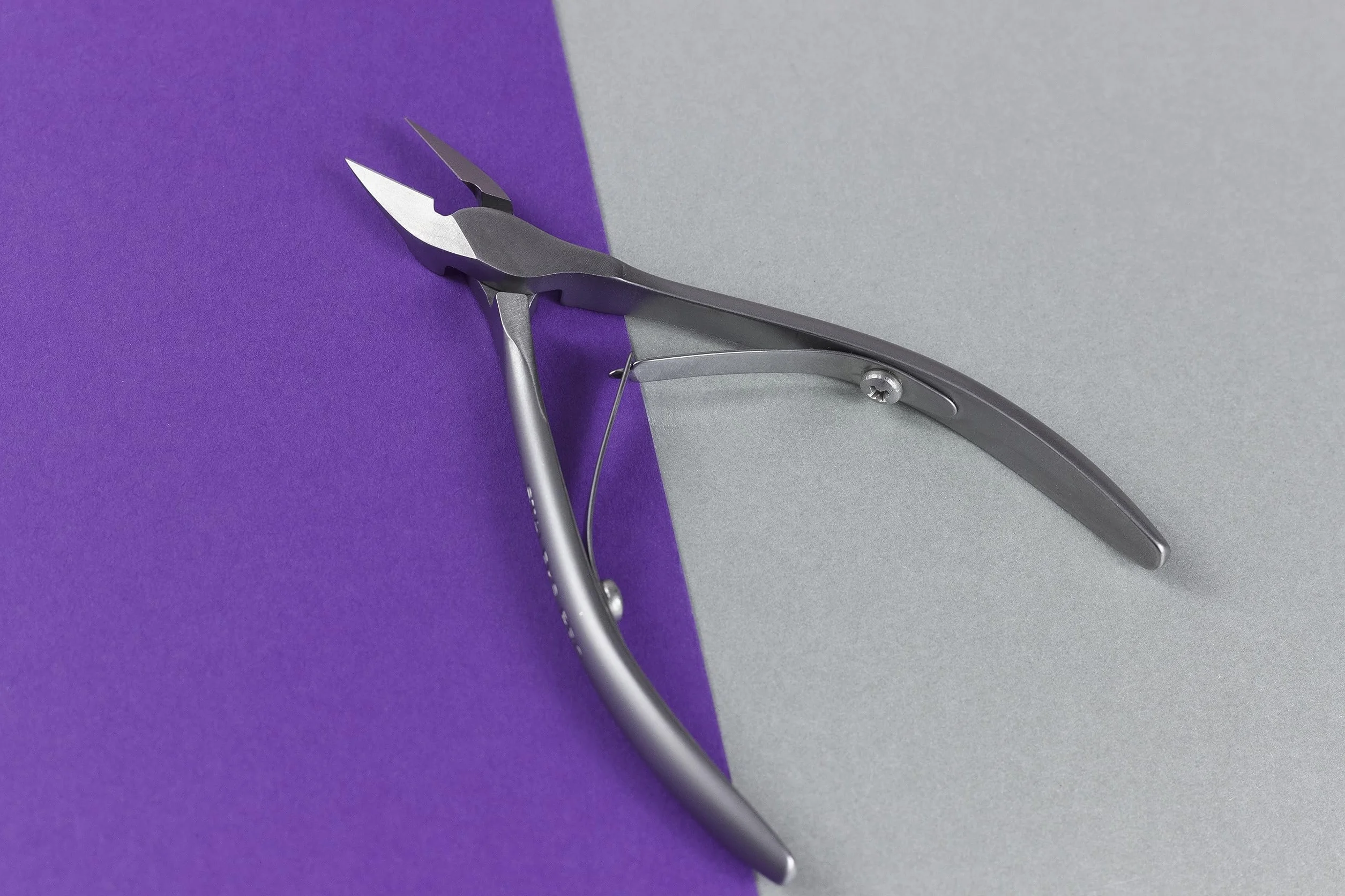 STALEKS PRO by Natury Nails Pinza professionale per unghie 14 mm. Pedicure speciali. Acciaio inossidabile. Smart 71-14