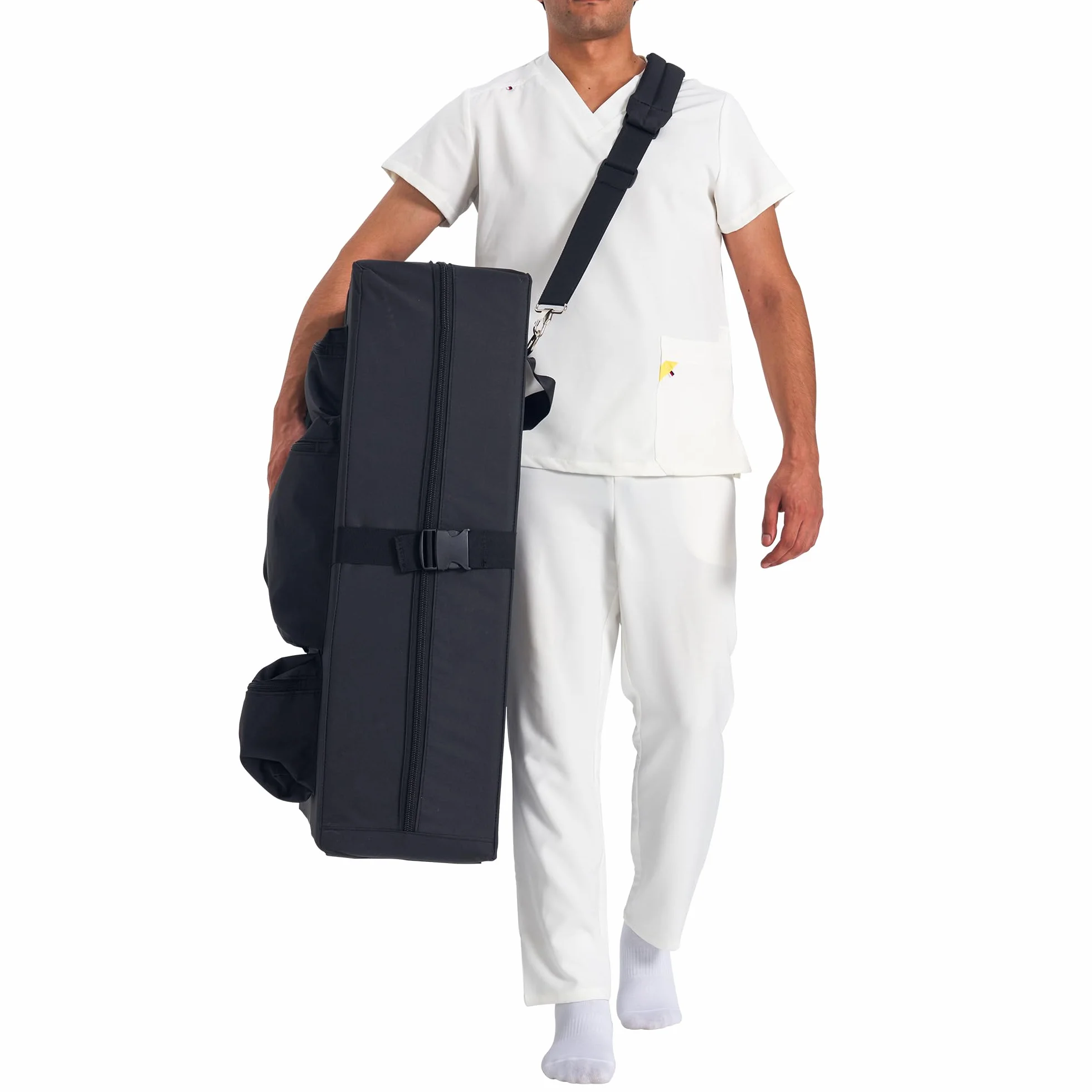 Master Massage Custodia universale in nylon per lettino da massaggio portatile, colore nero