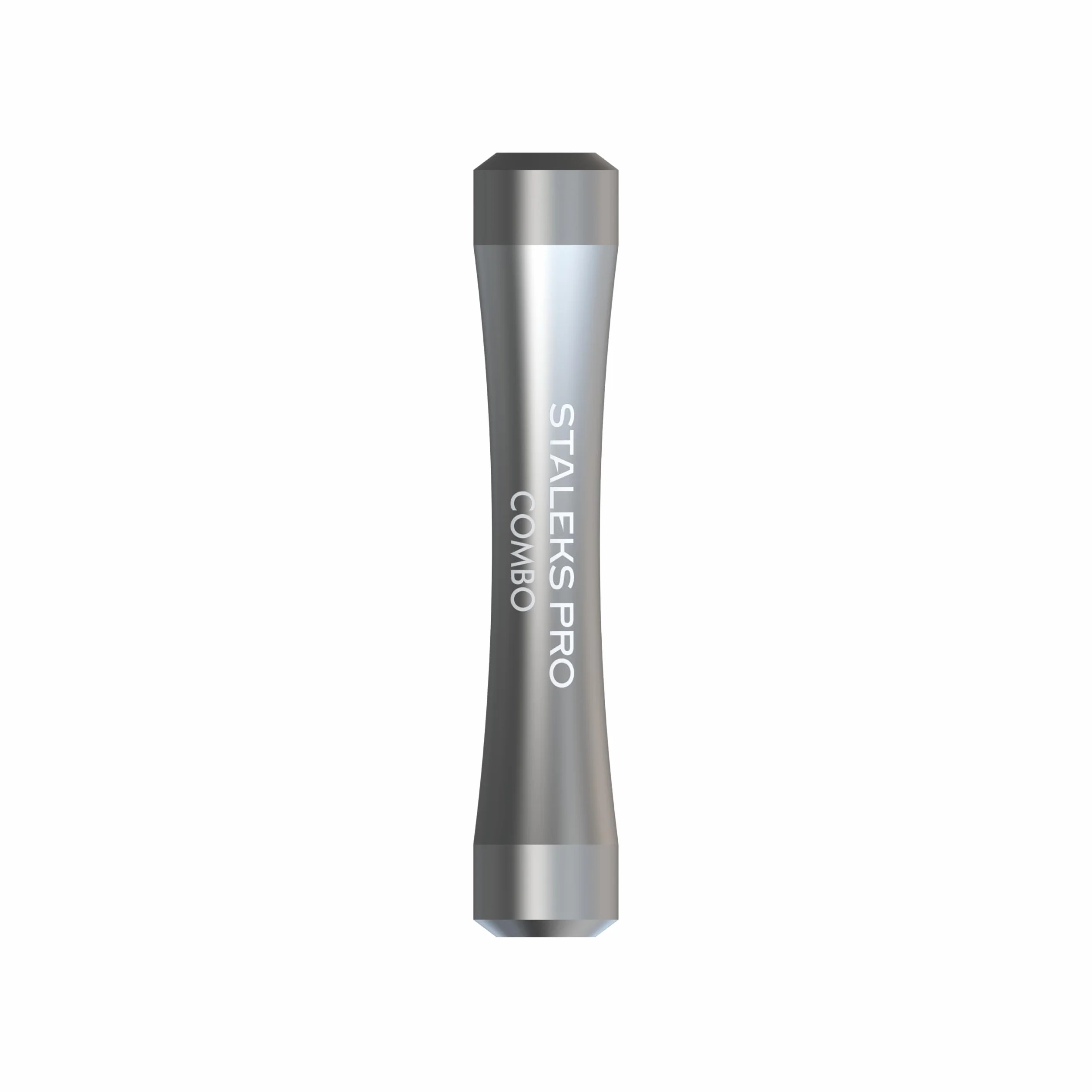 Staleks Combo UNIQ 10 Maniglia - Base Pusher Modulare in Alluminio per Parti di Lavoro Sostituibili - Design Ergonomico Leggero per Tecnici delle Unghie
