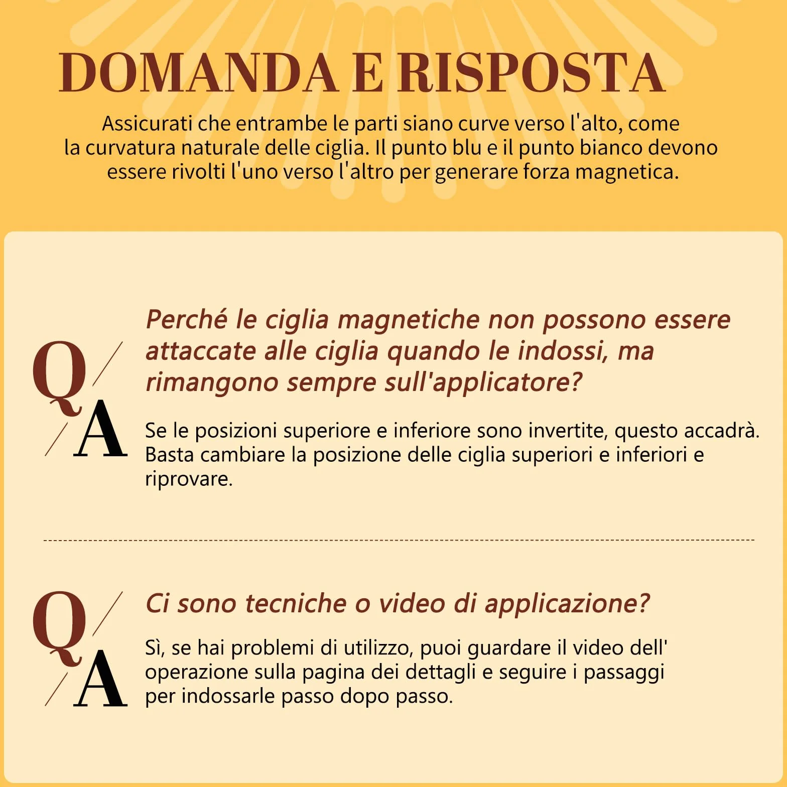 QUEWEL Ciglia Magnetiche Naturali Riutilizzabili con Applicatore, Facile da Indossare e Rimuovere (Style B 07)