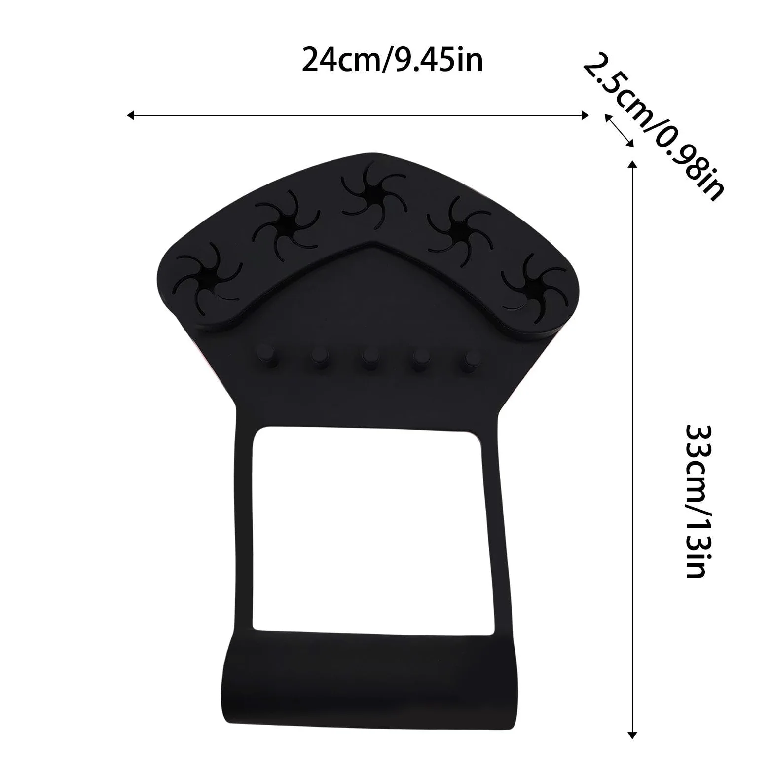 Tappetino in silicone per le unghie Cuscinetto antiscivolo da manicure | Poggiamano e supporto in silicone per manicure Per donne principianti, pittura unghie, saloni, feste e vacanze