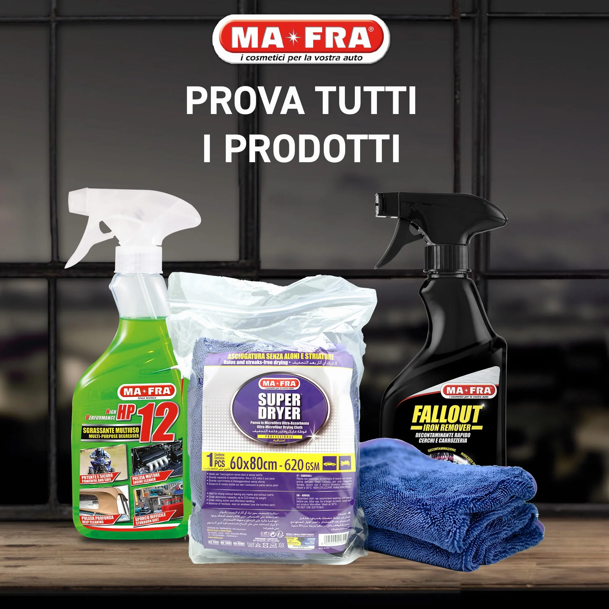 MAFRA Killer Detergente Spray per Auto 500 ml Elimina Macchie Insetti Moscerini
