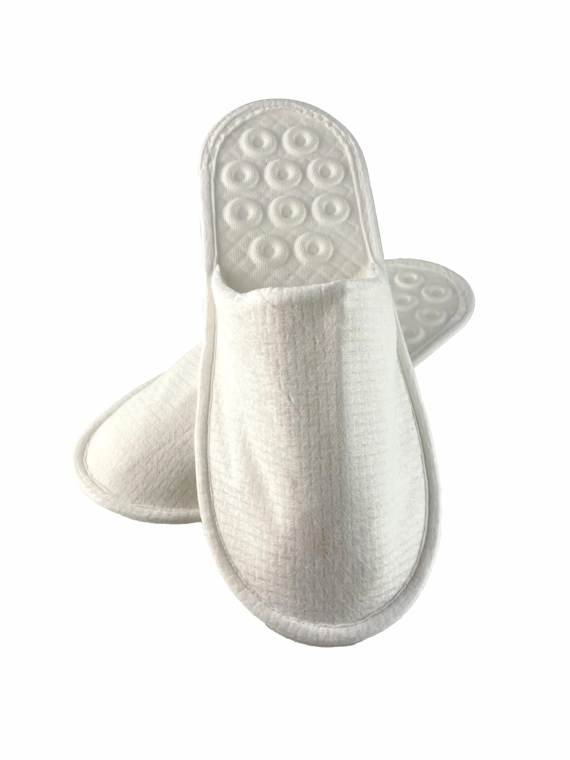 Pantofole Ospiti Modello Relax Bio 100 Paia Ciabatte Ospiti Chiuse 30cm Bianco Hotel B&B