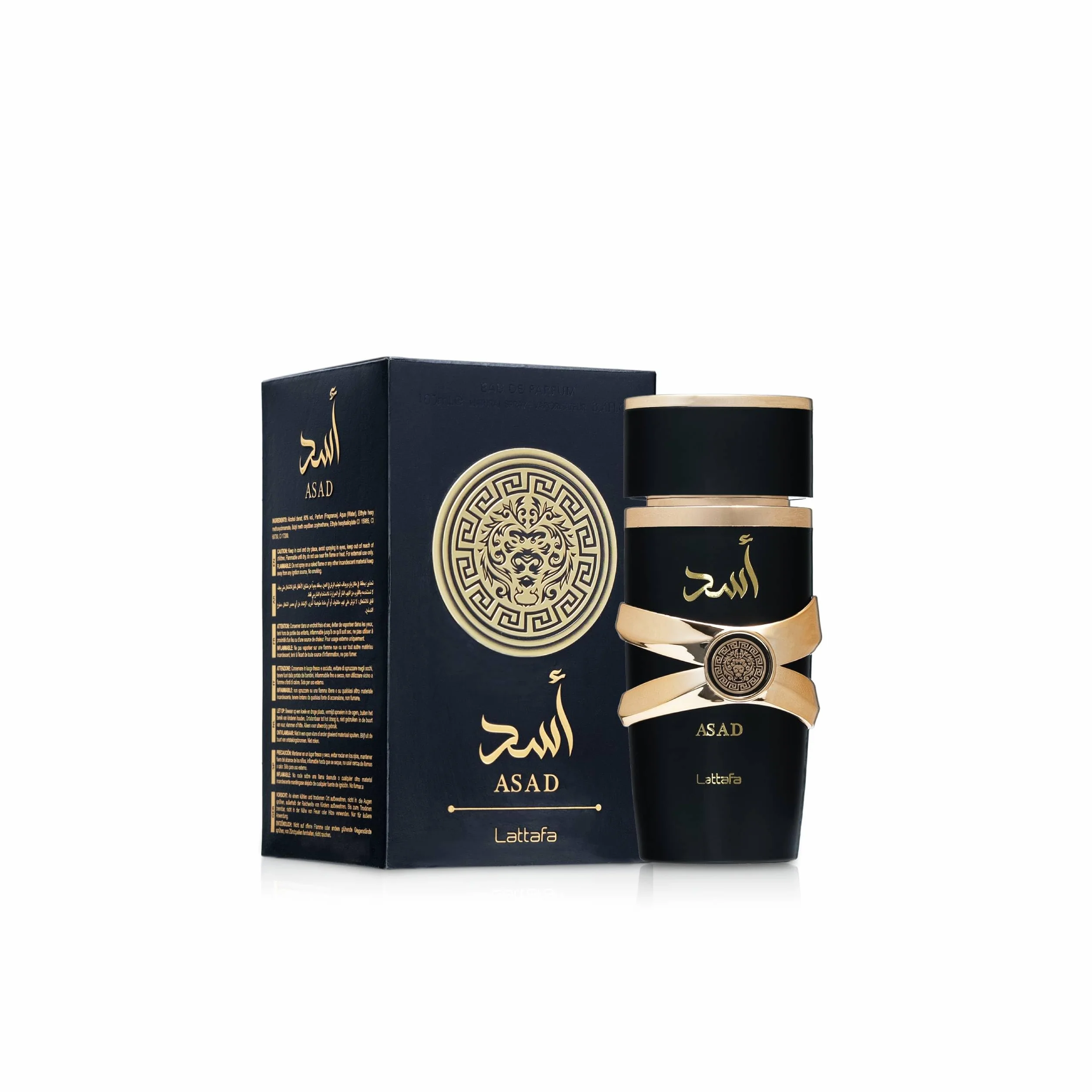 Lattafa Asad Premium Eau De Parfum 100 ml Oud Musk