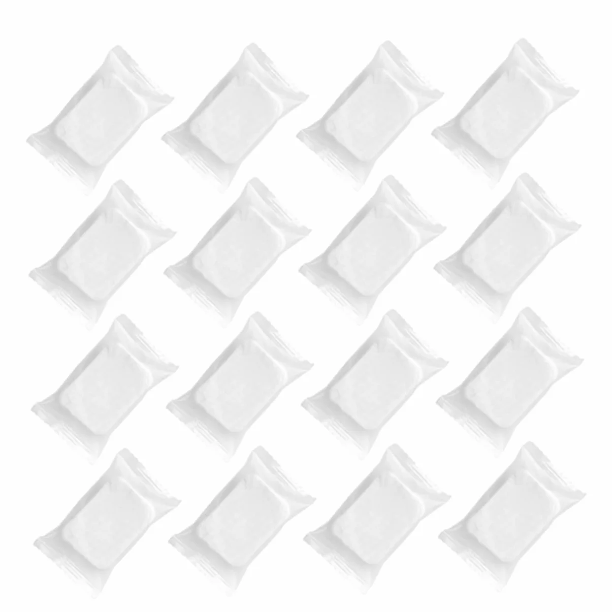Healvian Pannelli di Cotone Struccanti Compressi Non Tessuto 50 Pezzi per Pulizia Viso, Donna