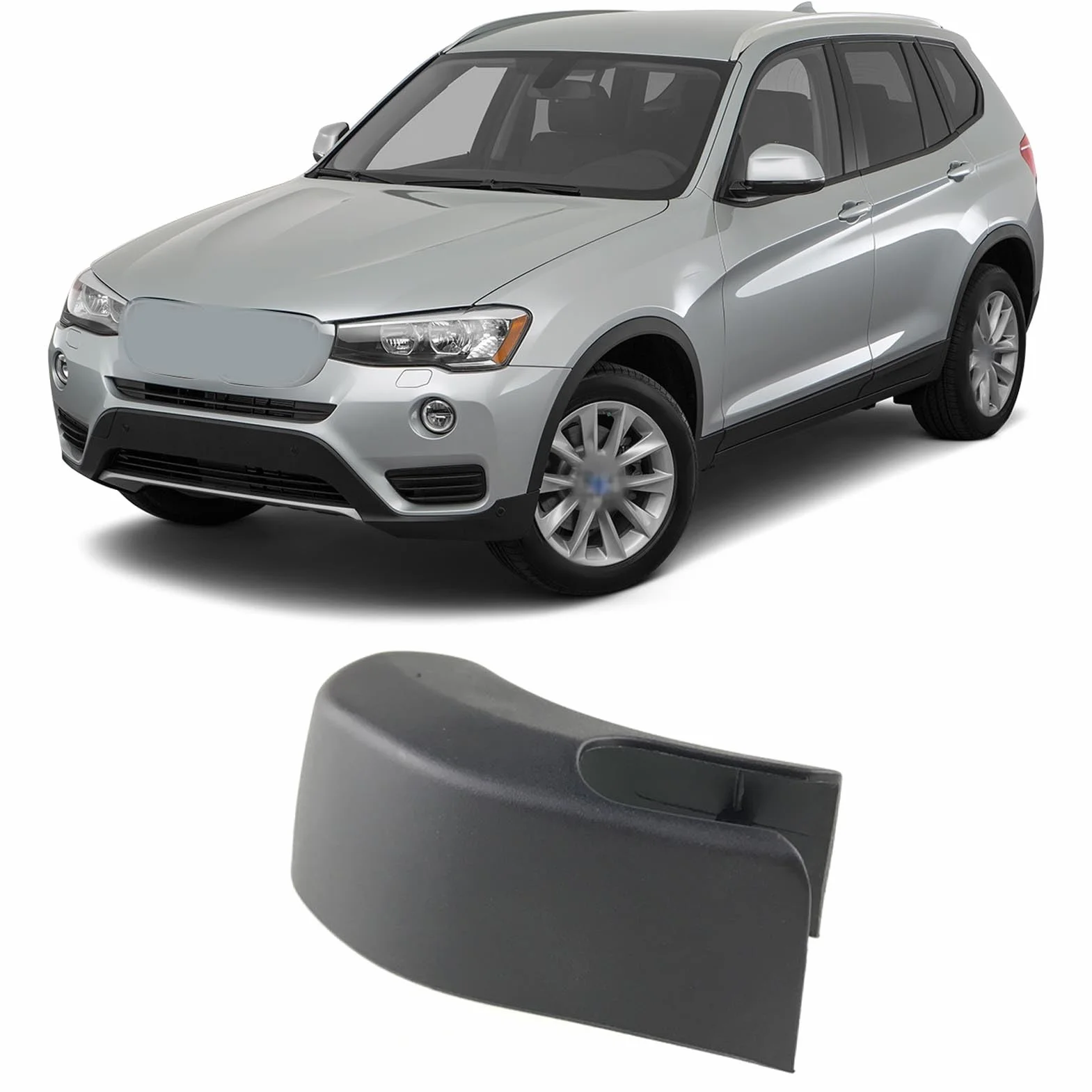 Copri Dado Braccio Tergicristallo Posteriore per BMW X3 2011-2017 X5 2007-2013 OE 61627161030