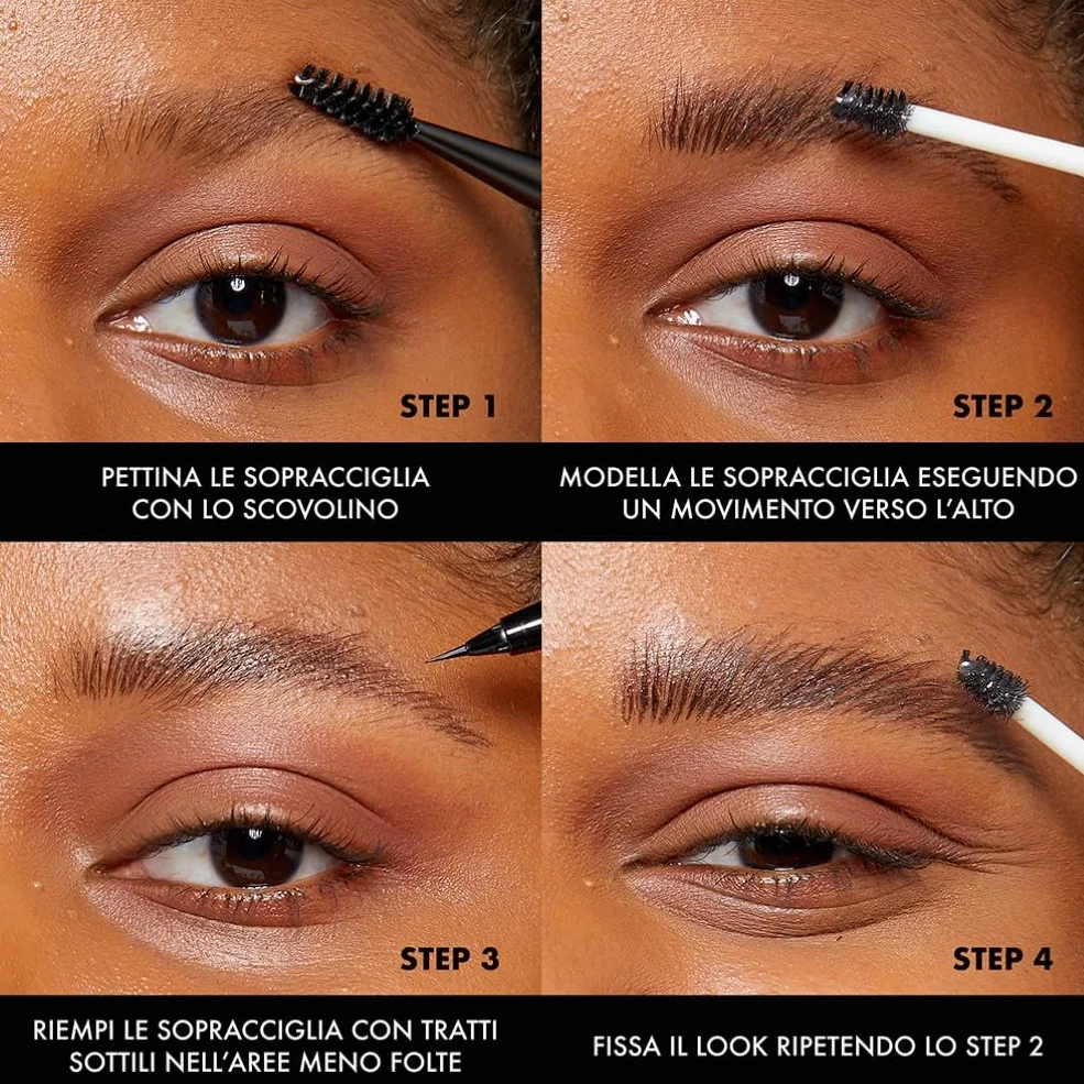 NYX Professional Makeup The Brow Glue, Gel Trasparente per Sopracciglia Effetto Laminazione, 5 ml