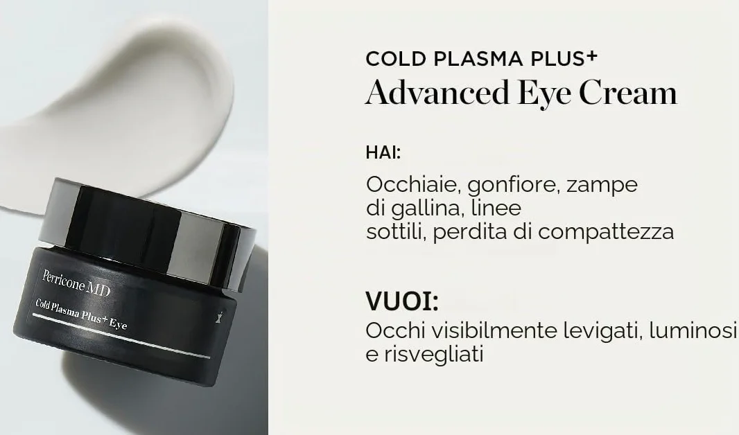 Perricone MD Advanced Cold Plasma Plus+ Eye Cream 15ml | Advanced skincare targeting visible signs of ageing, including texture, tone and firmness.